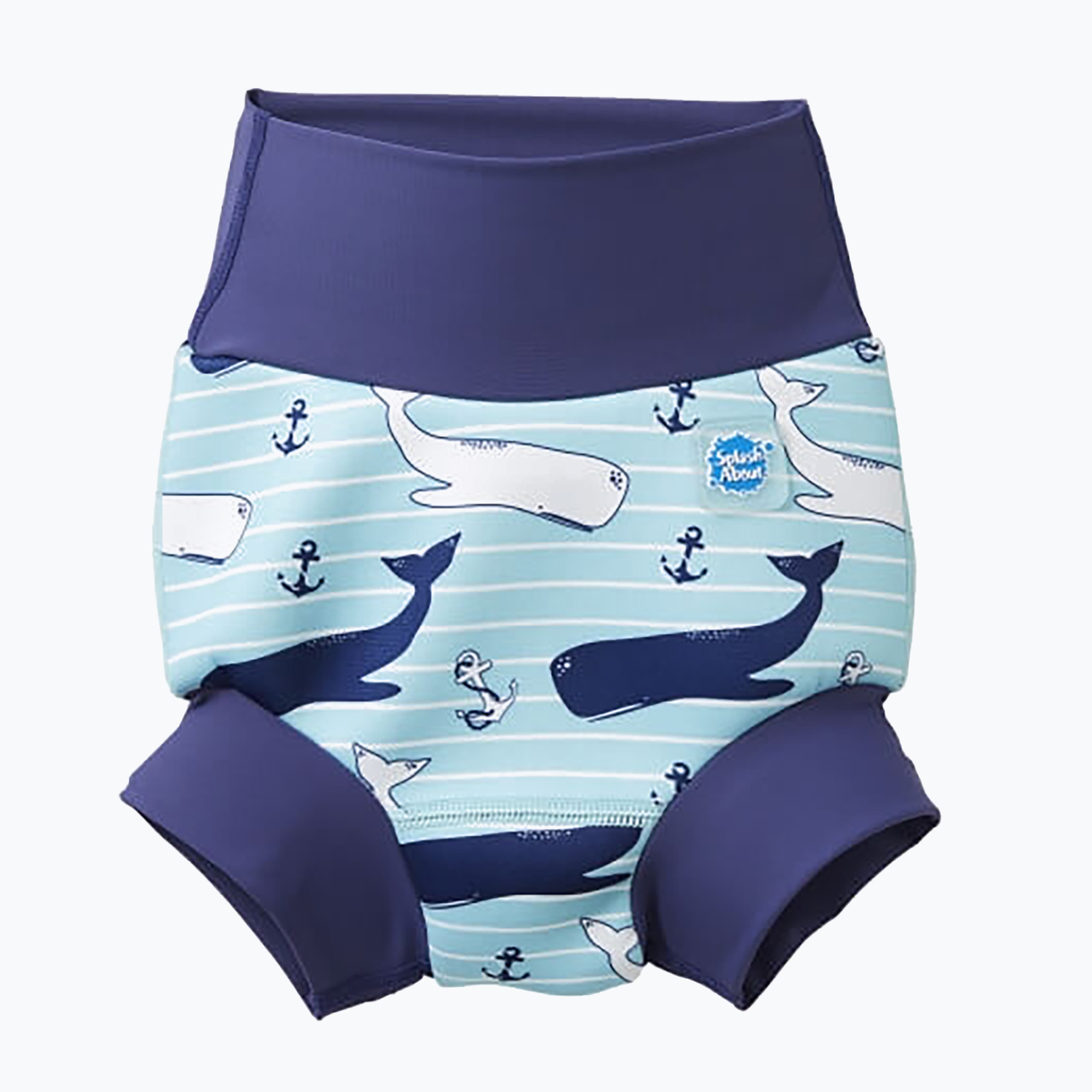 Splash About Happy Nappy Multi-orob kék úszó pelenka HNPVML. Méret: XXL