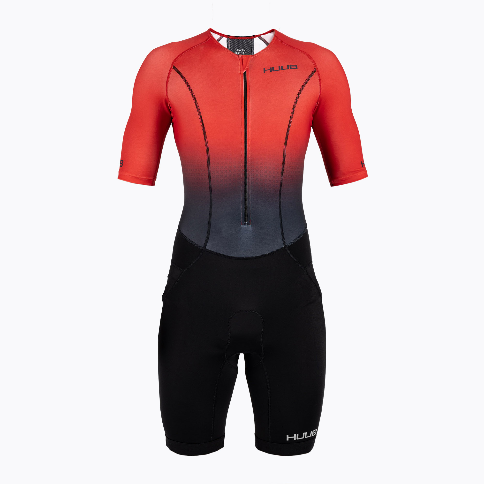 31%-kal olcsóbban.  Férfi HUUB Commit hosszú távú triatlon öltöny fekete/piros COMLCS. Méret: S