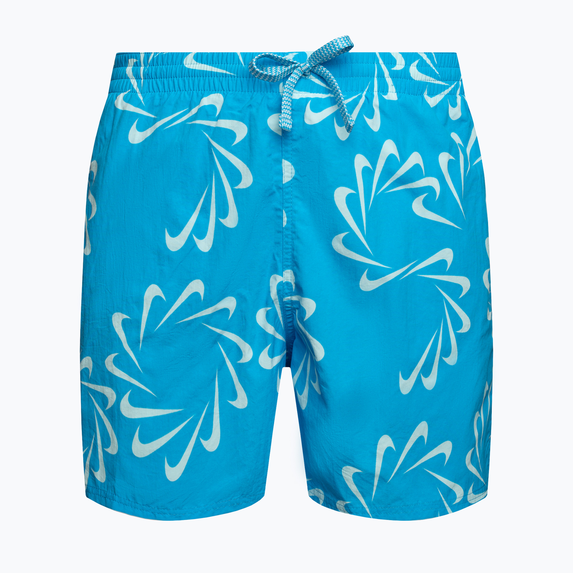 29%-kal olcsóbban.  Férfi Nike Swoosh Line 5" röplabda rövidnadrág kék NESSD509-480. Méret: S