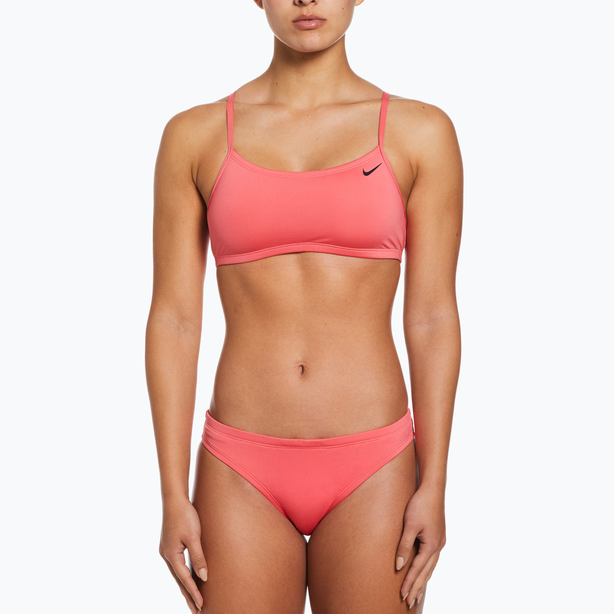 34%-kal olcsóbban.  Női kétrészes fürdőruha Nike Essential Sports Bikini rózsaszín NESSA211-683. Méret: L