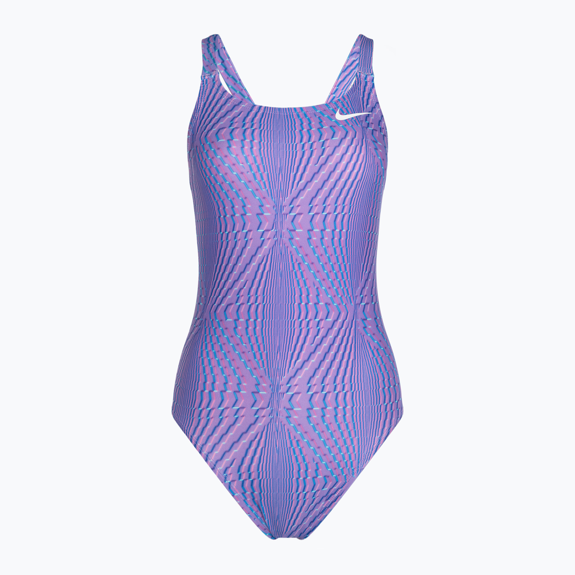 34%-kal olcsóbban.  Nike Hydrastrong Multi Print Fastback női egyrészes fürdőruha lila NESSD011-660. Méret: 34