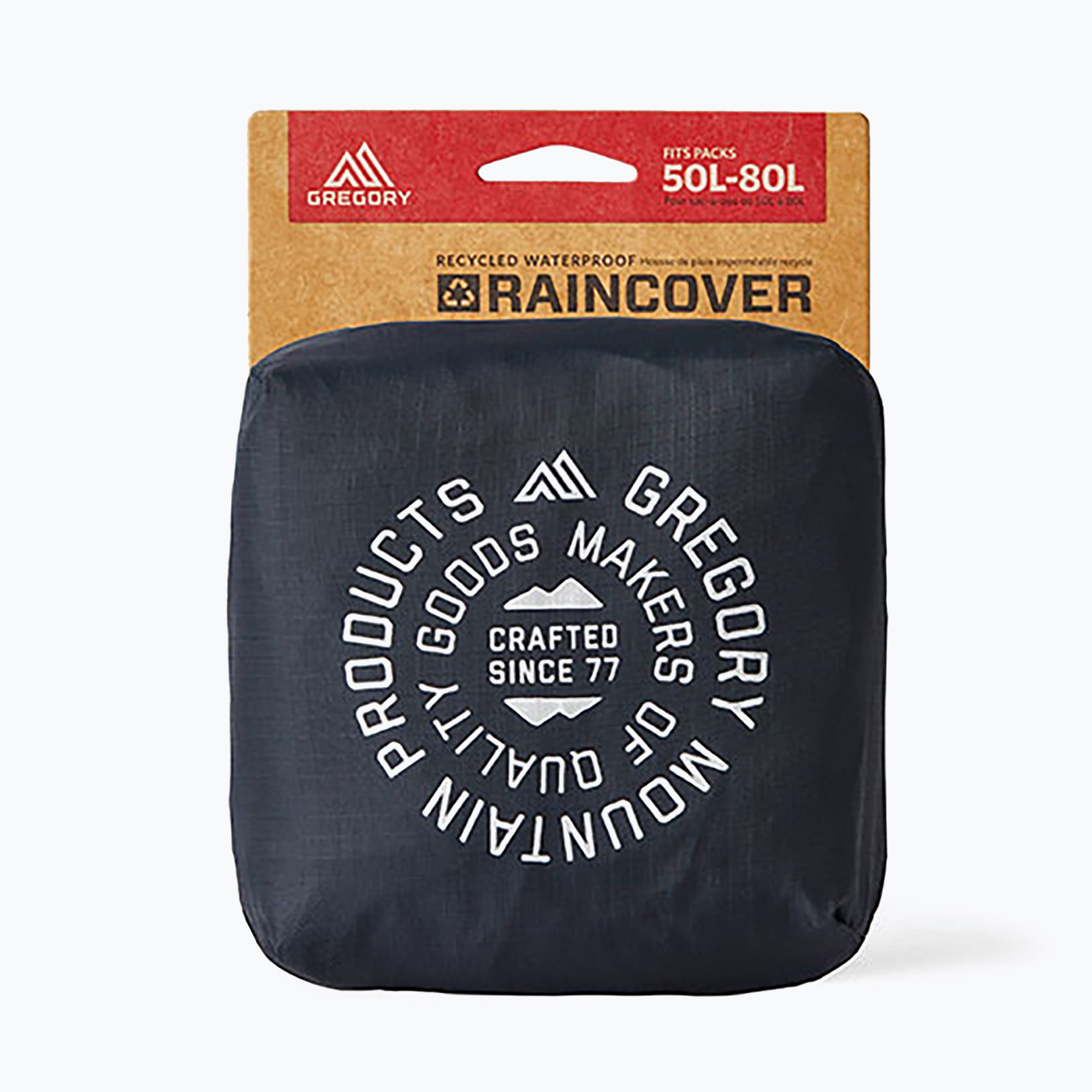 26%-kal olcsóbban.  Gregory Raincover 50L-80L hátizsákfedél fekete 141347. Méret: 50-80 l