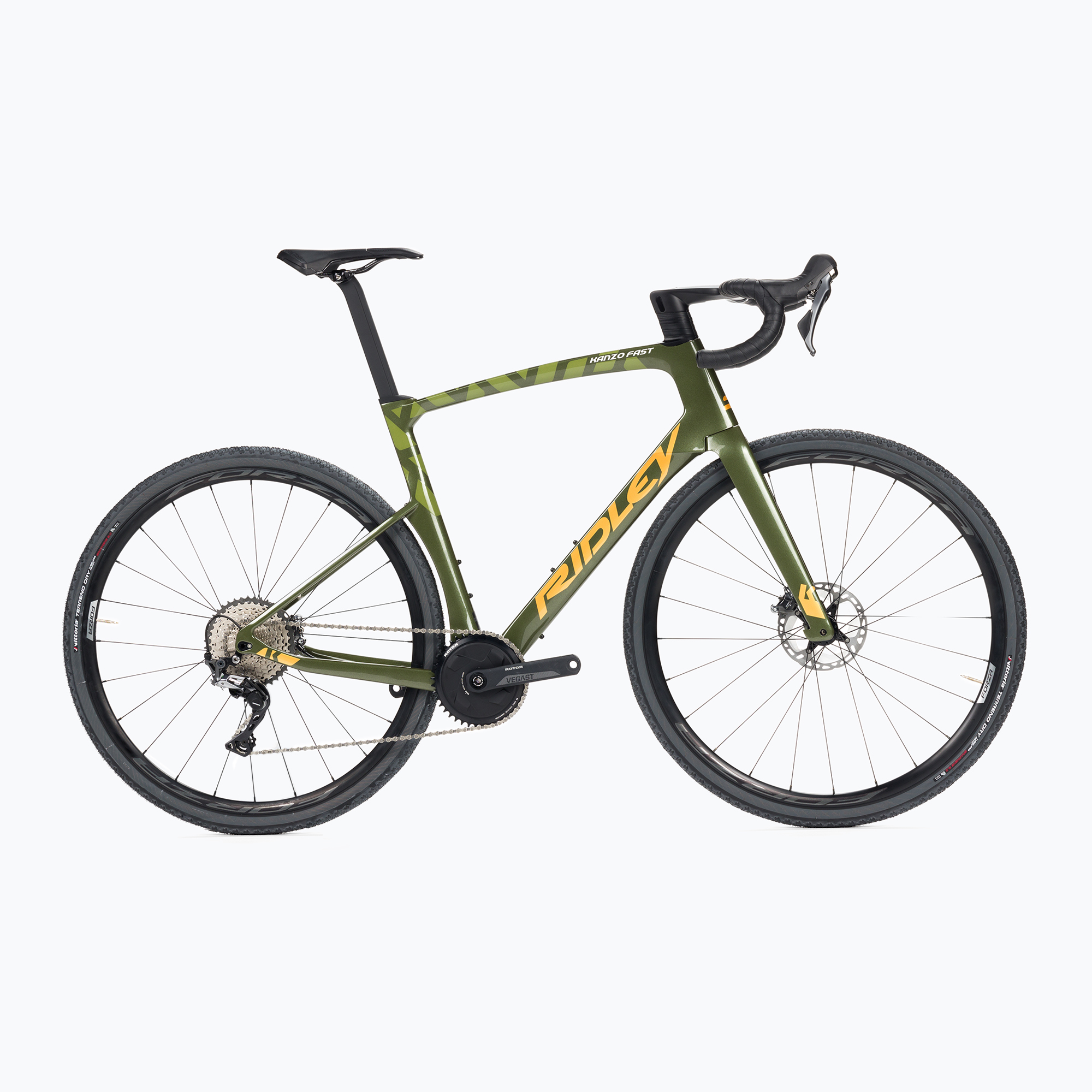 14%-kal olcsóbban.  Gravel bike Ridley Kanzo Fast GRX800 1x KAF01As zöld SBIKAFRID009. Méret: M