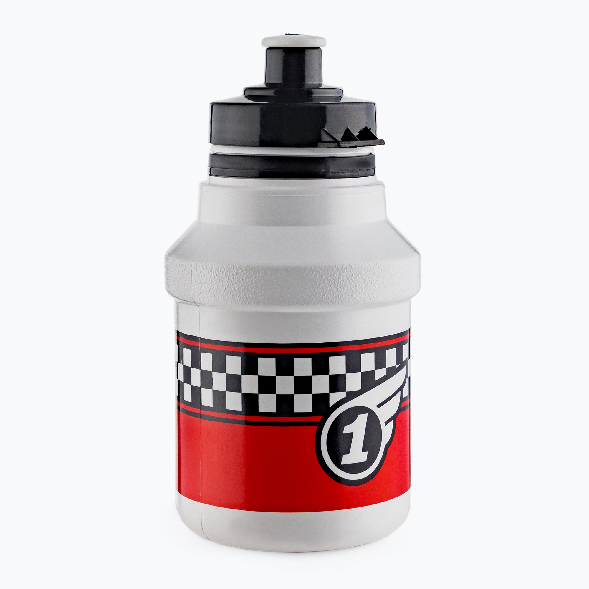 45%-kal olcsóbban.  POLISPORT gyermek kerékpáros palack kosárral Elefánt fehér és piros 8644200107. Méret: 300 ml