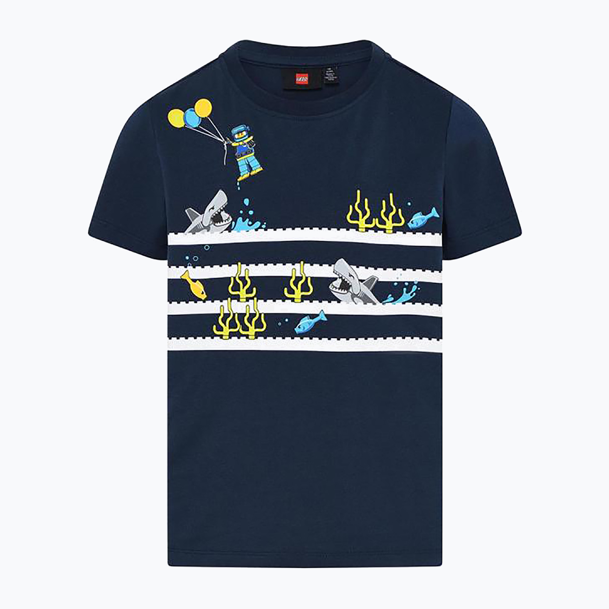 50%-kal olcsóbban.  LEGO Lwtaylor 310 gyermek trekking póló tengerészkék 11010624. Méret: 140