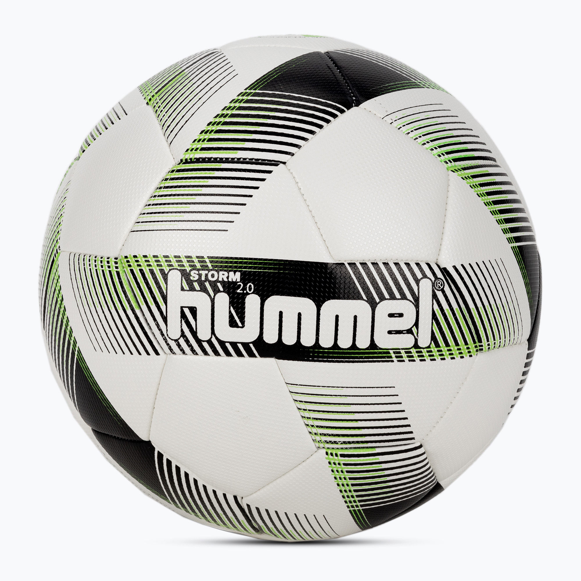 22%-kal olcsóbban.  Hummel Storm 2.0 FB labdarúgó fehér/fekete/zöld 4-es méret. Méret: 4