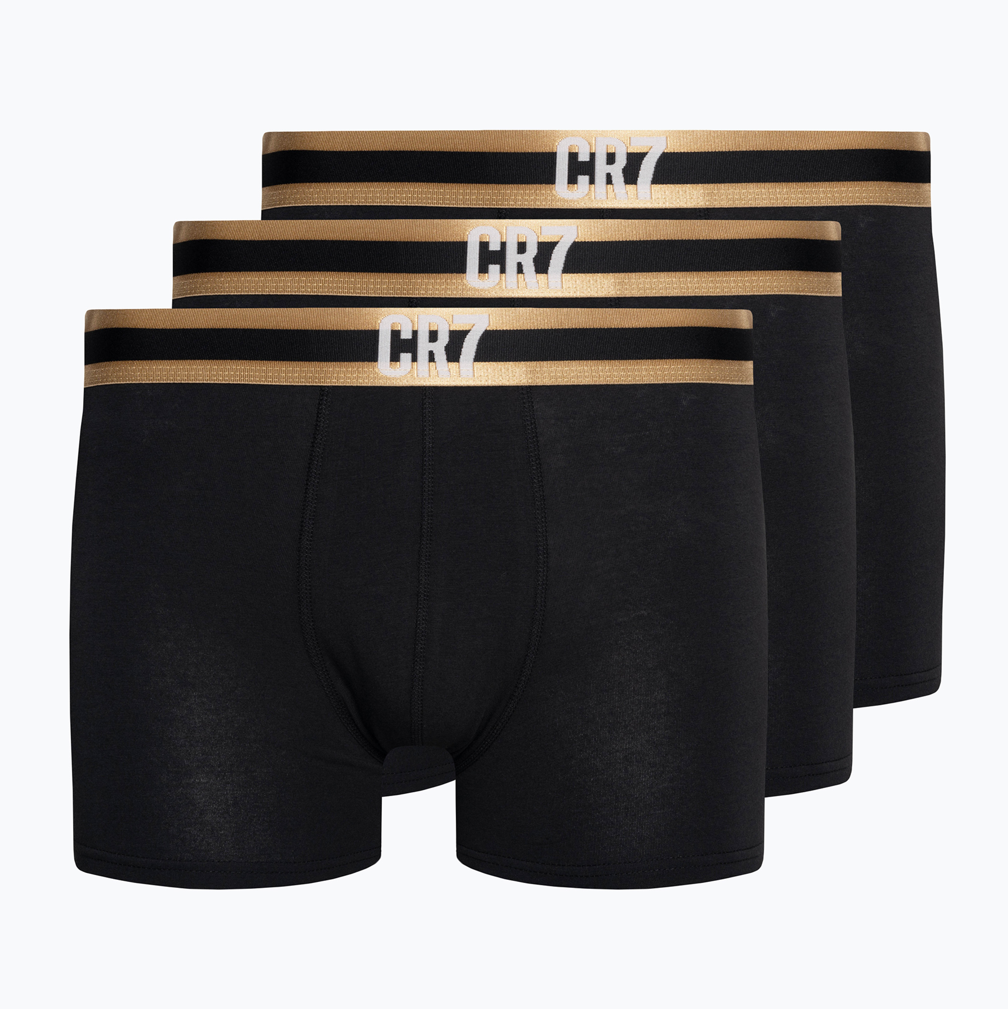 15%-kal olcsóbban.  Férfi CR7 Basic Trunk boxeralsó 3 pár fekete/arany