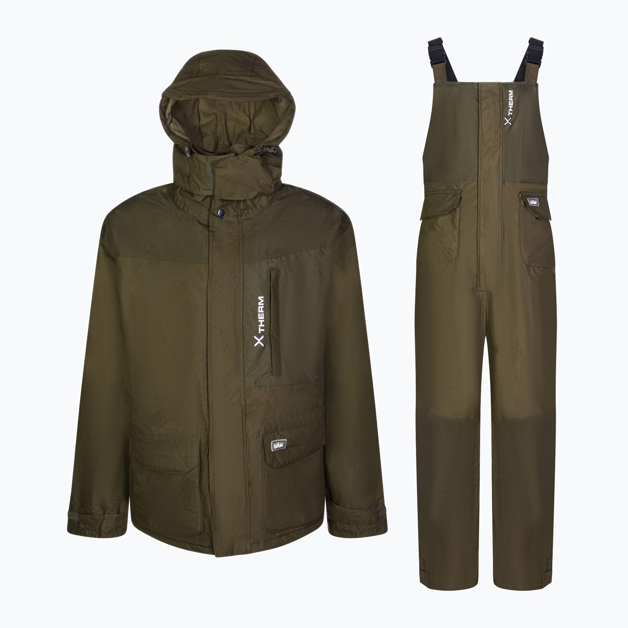 22%-kal olcsóbban.  Férfi DAM Xtherm téli öltöny zöld 60122. Méret: XXL