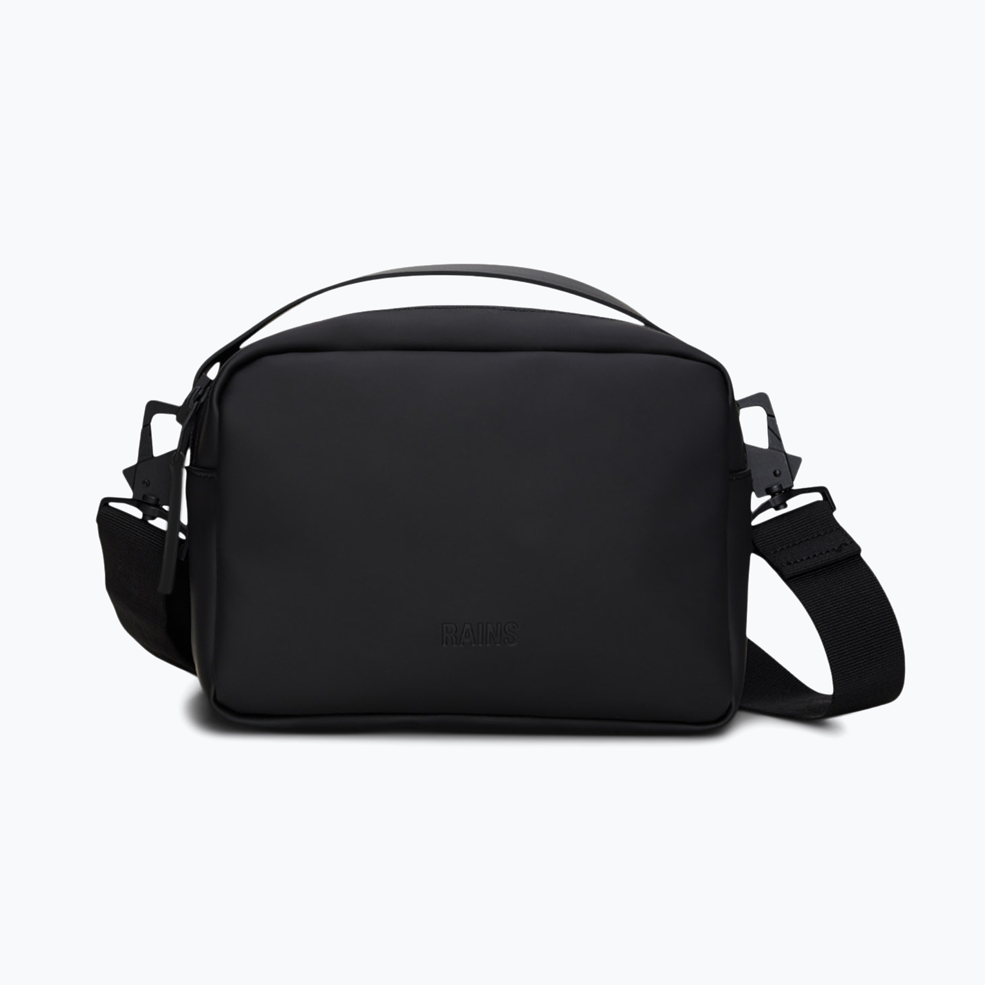 15%-kal olcsóbban.  táska Rains Box W3 3 l black. Méret: 3 l