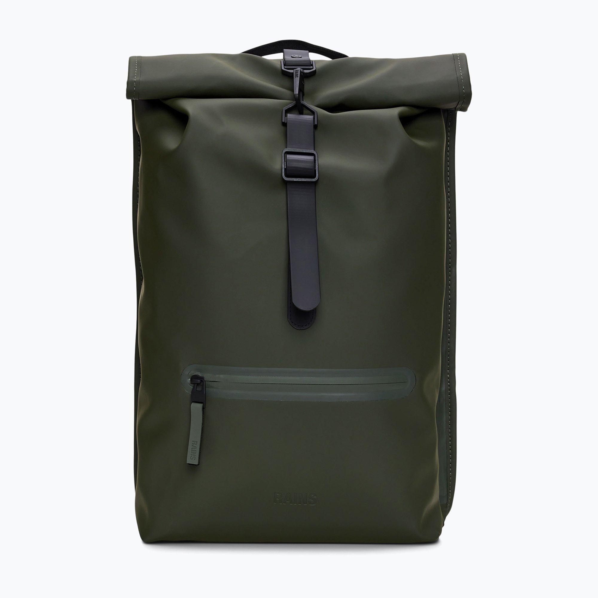 15%-kal olcsóbban.  városi hátizsák Rains Rucksack Rolltop W3 13 l green