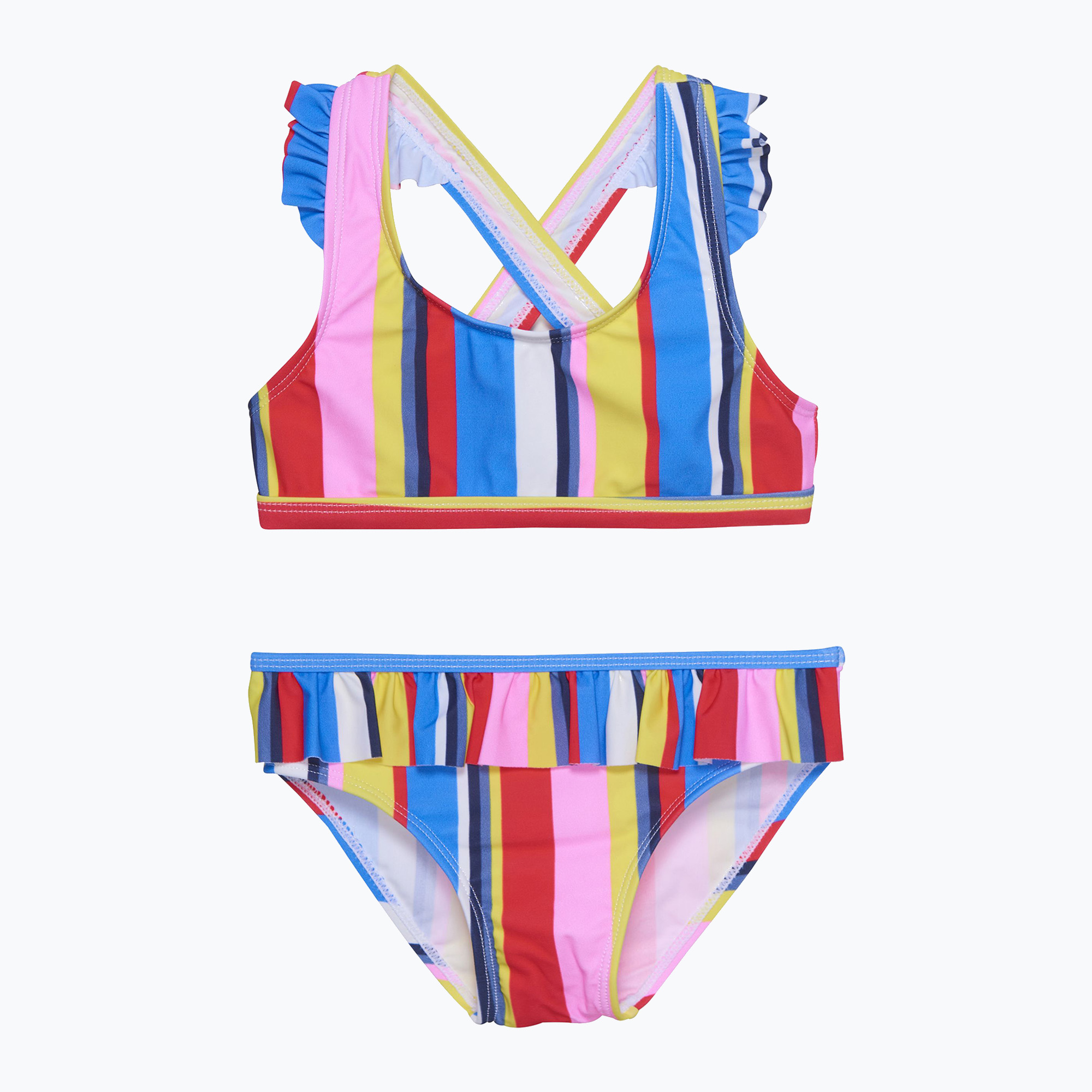 44%-kal olcsóbban.  Gyermek kétrészes fürdőruha Color Rövid szoknya Bikini Color CO7201115380. Méret: 116 cm