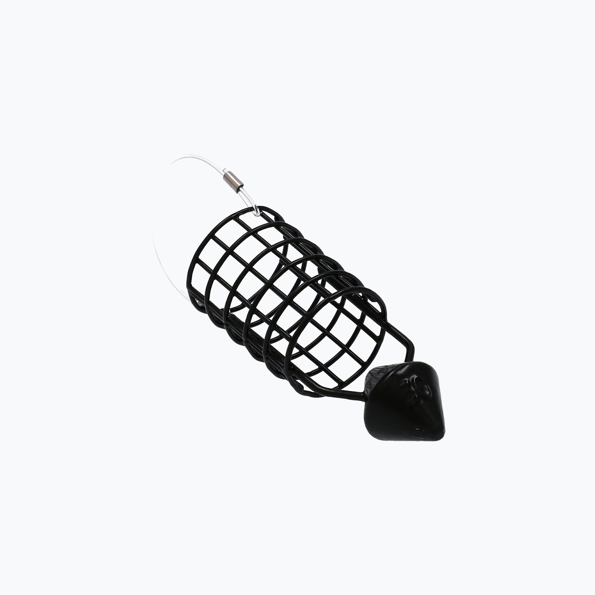 Mikado távolsági csali kosár súlyokkal feketeAMKZ-08. Méret: 30 g (25 x 33 mm)