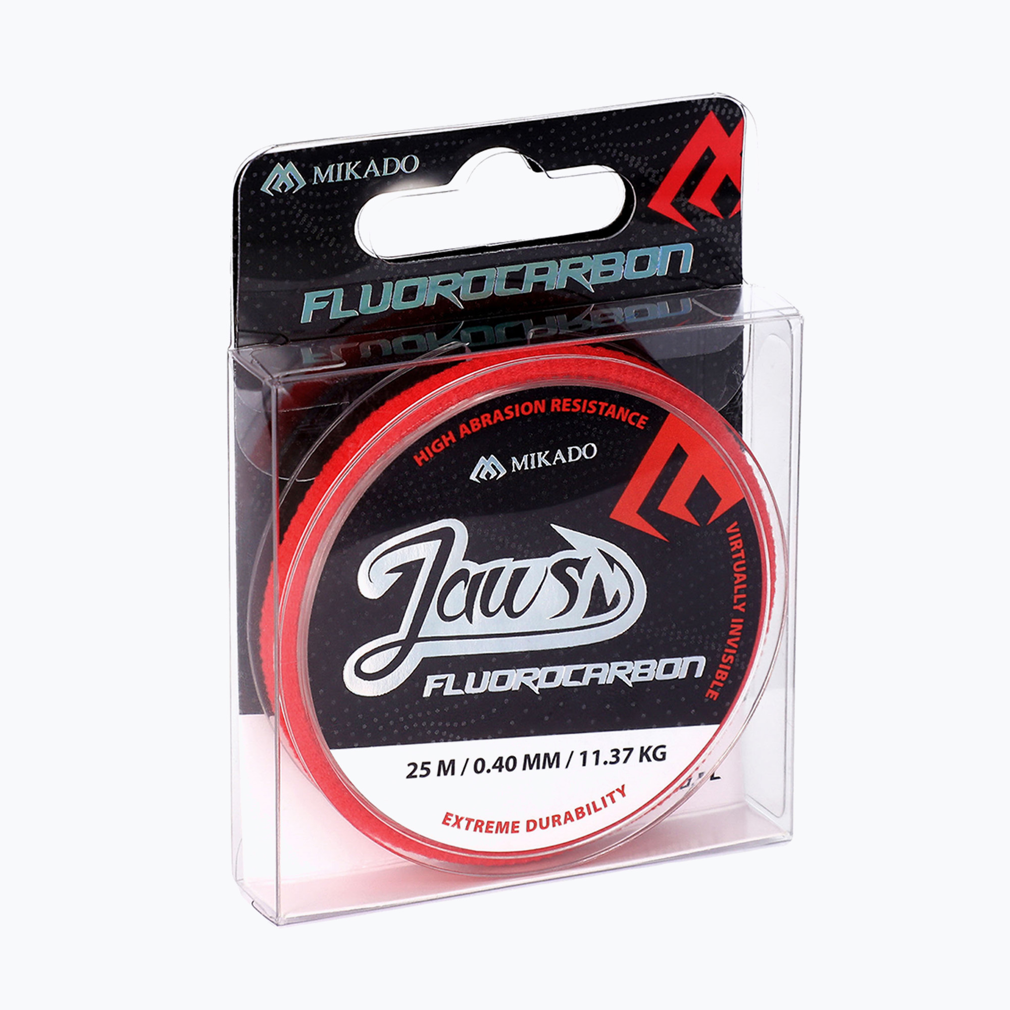 12%-kal olcsóbban.  Mikado Fluorocarbon Jaws horgászzsinór átlátszó ZFLJ01-035-25. Méret: 0.40 mm / 25 m