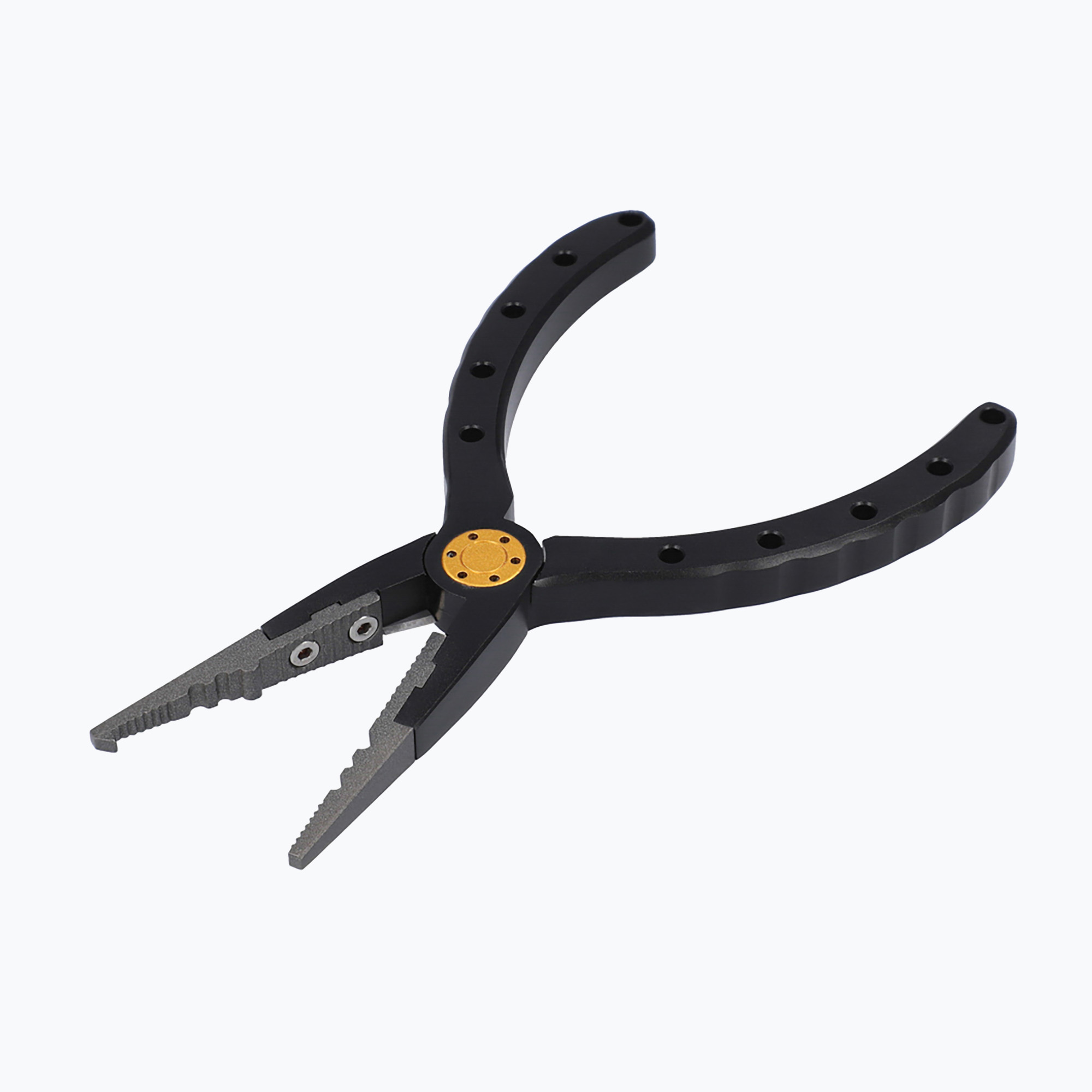Mikado univerzális alumínium fogó fekete AMN-841. Méret: 15 cm