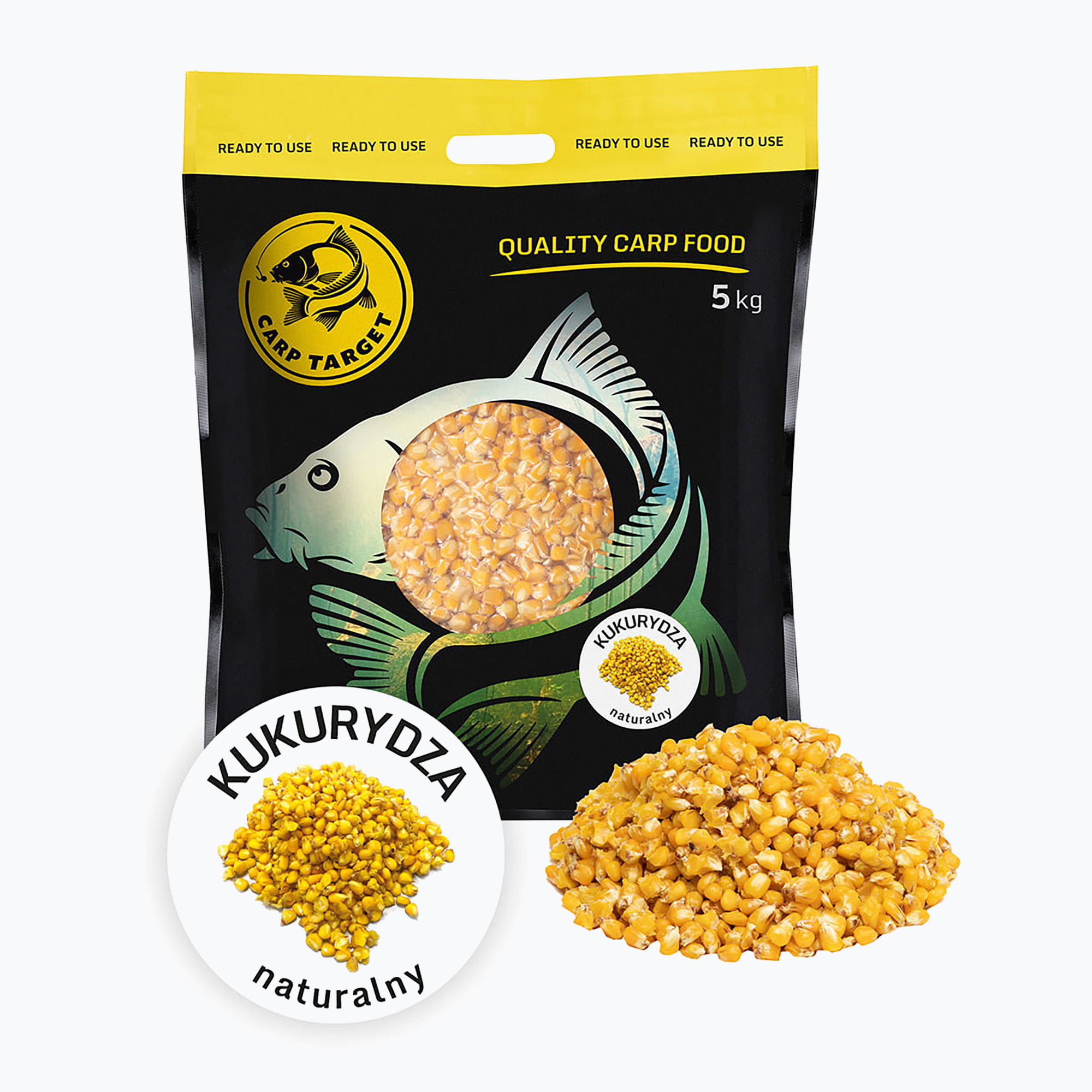 Carp Target Natural Fishing Corn 0023. Méret: 5 kg