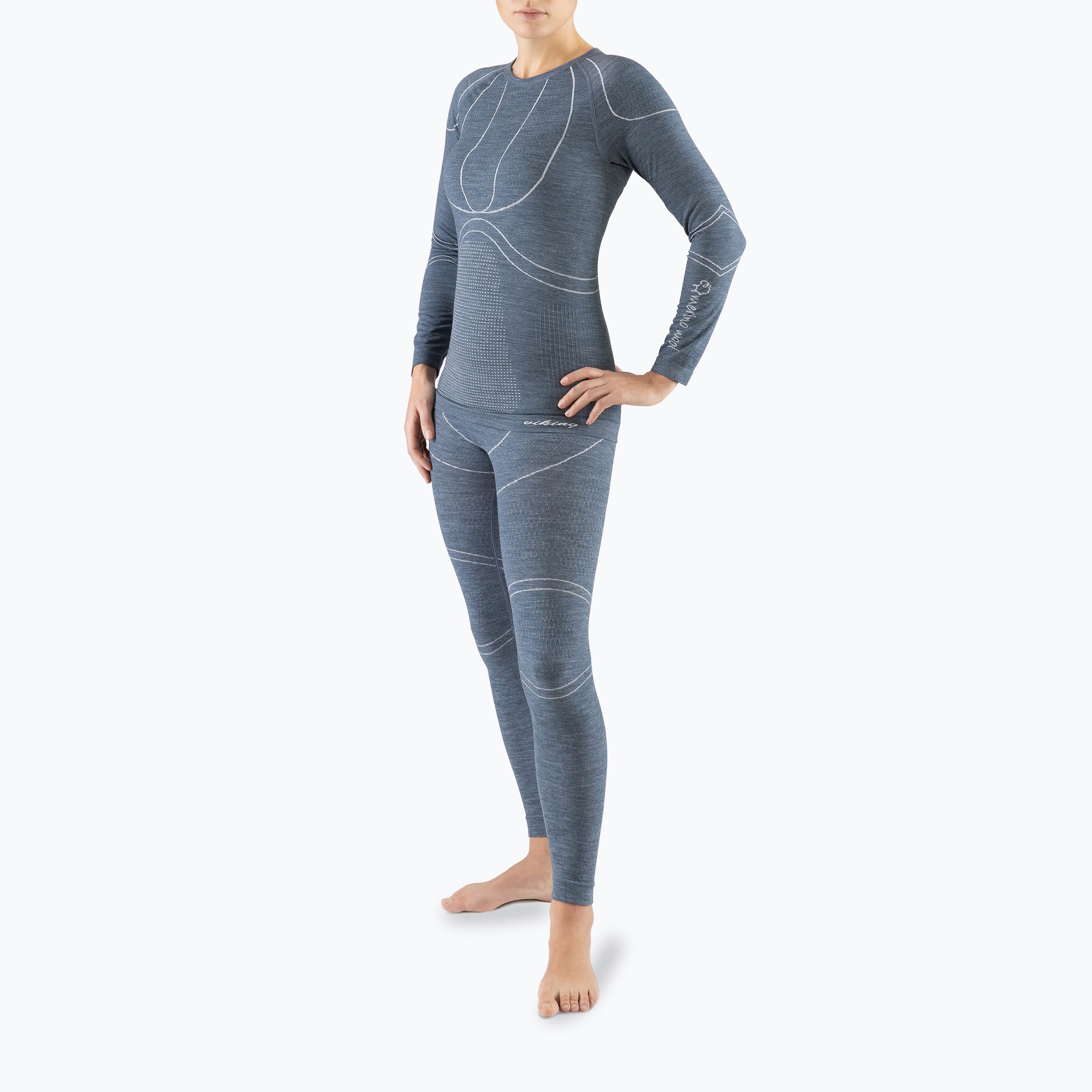 17%-kal olcsóbban.  Női thermo alsónemű Viking Lana Pro Merino szürke 500/22/5757. Méret: L