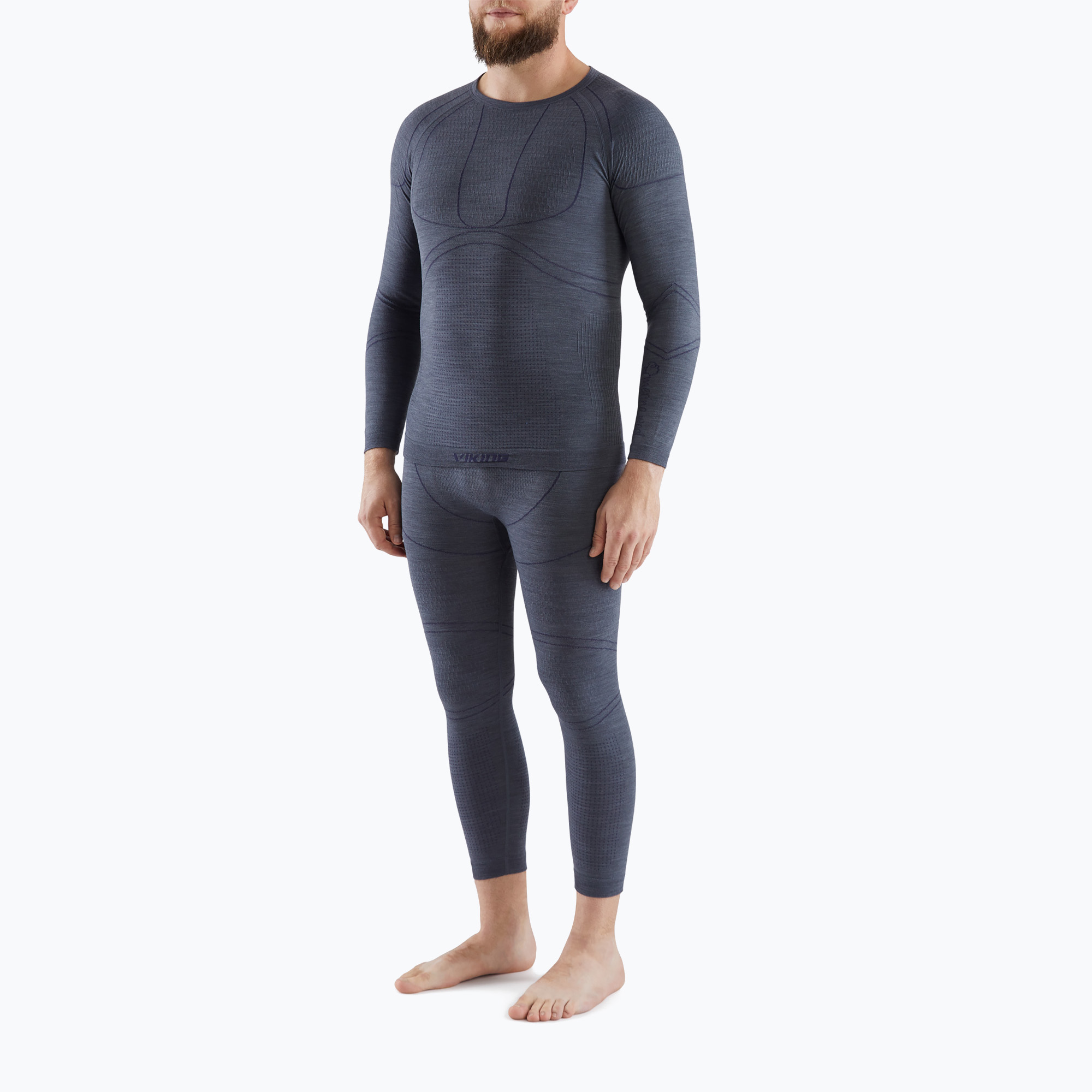 12%-kal olcsóbban.  Férfi thermo alsónemű Viking Lan Pro Merino szürke 500/22/7575. Méret: L