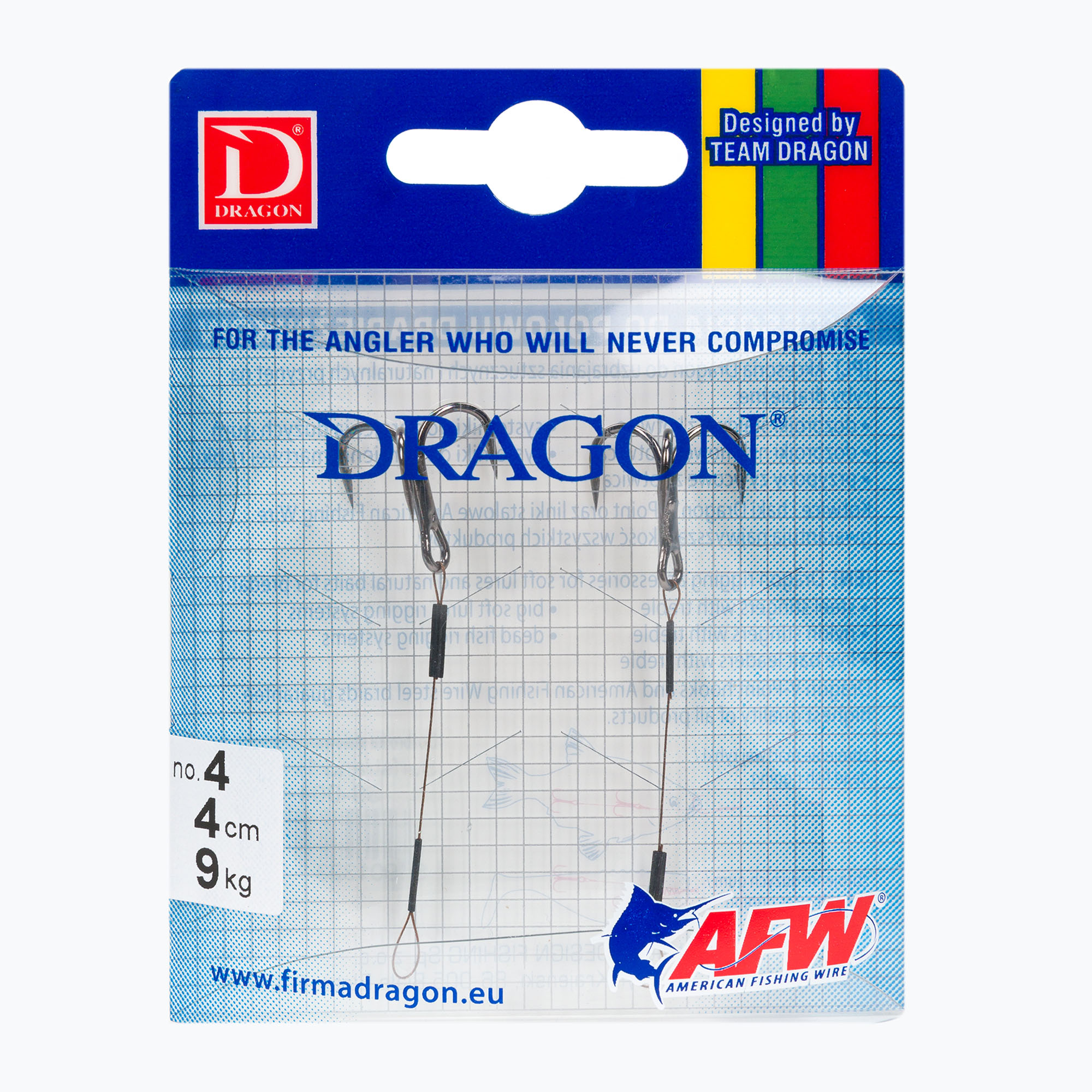 Dragon Wire 1x7 csali kioldó 2 db ezüst PDF-59-004-0904. Méret: 4 / 10 cm / 13 kg