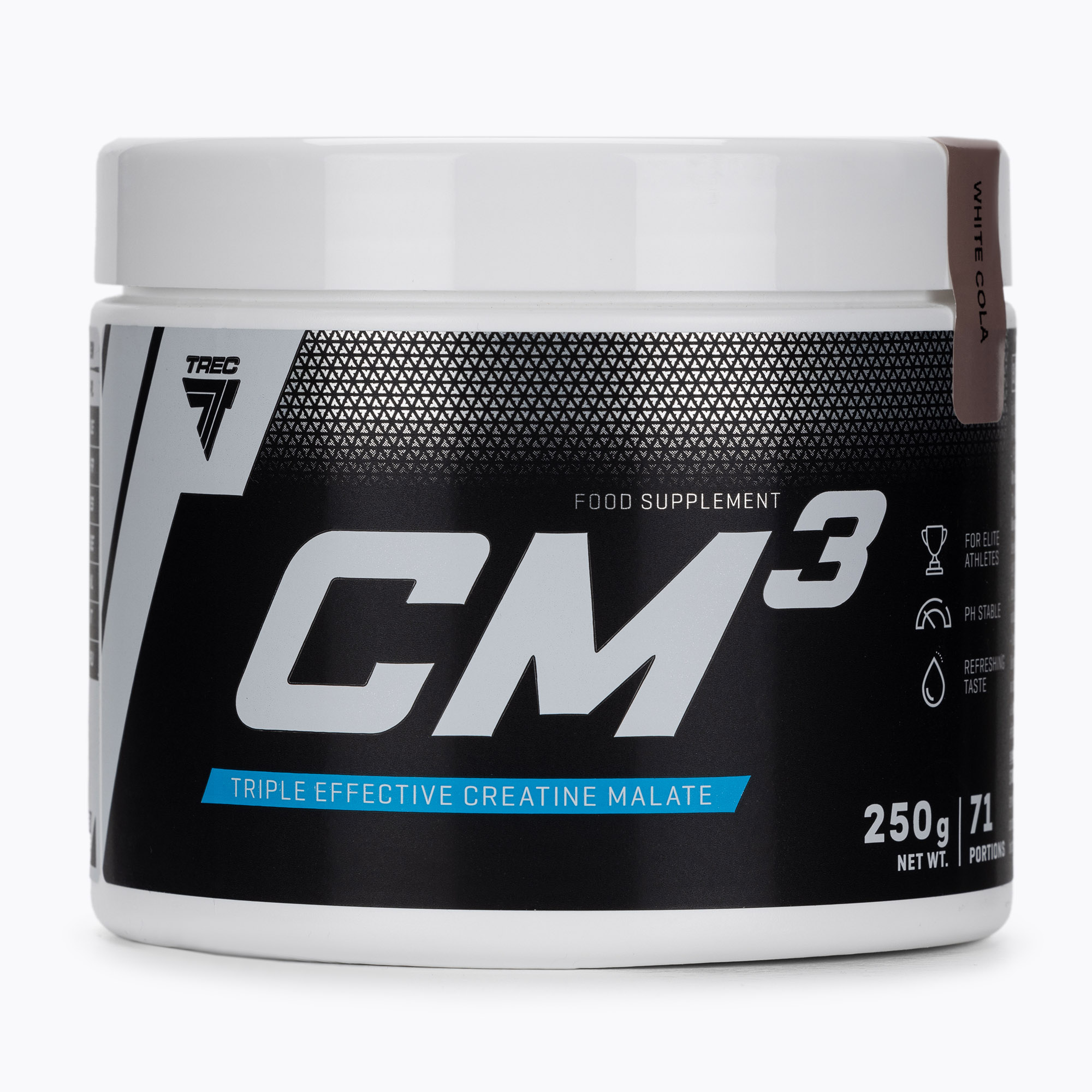 CM3 por Trec kreatin 250g fehér kólával TRE/336#BICOL. Méret: 250 g