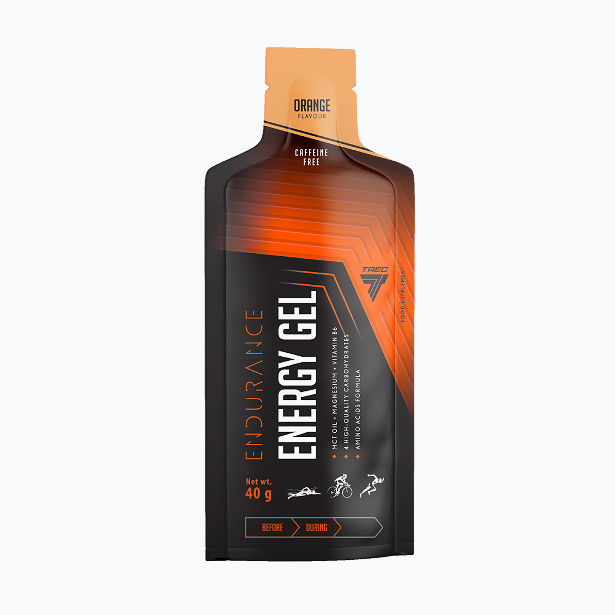 14%-kal olcsóbban.  Trec Endu Energy Gel 40g narancssárga TRE/1029. Méret: 40 g