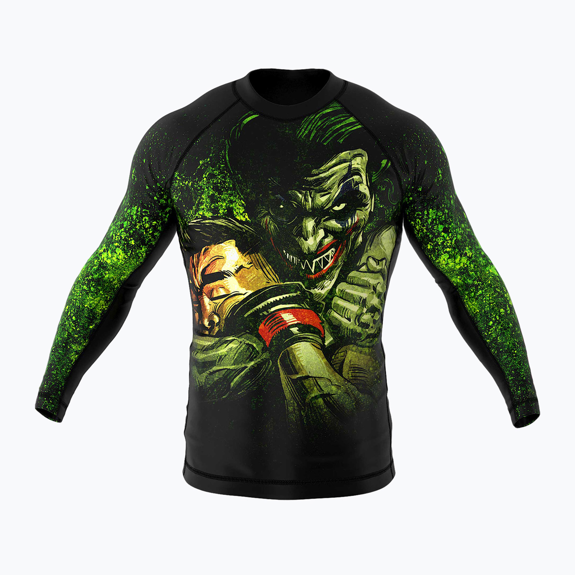 SMMASH The Choker zöld RSO3 férfi hosszú ujjú kiütéses ruha. Méret: XL