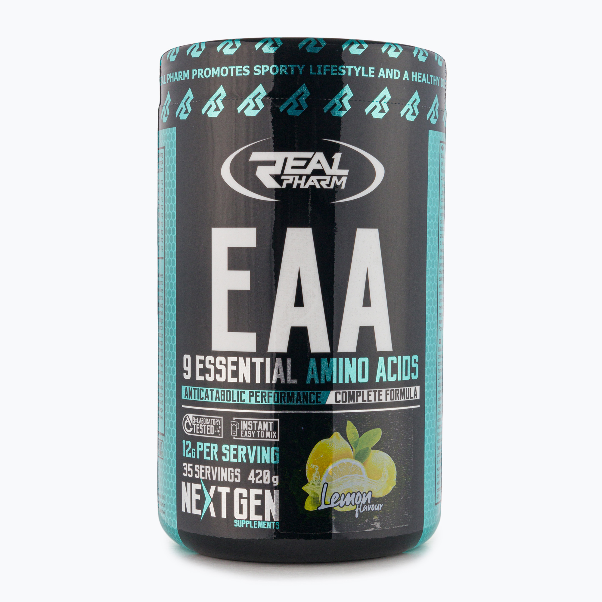 EAA Real Pharm aminosavak 420g citrom 708120. Méret: 420 g