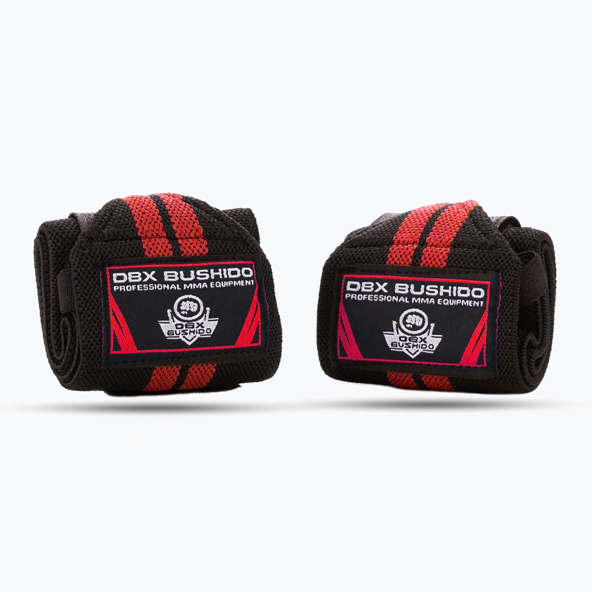 Bushido elasztikus csuklószorító piros Arw-100012-RED. Méret: OS