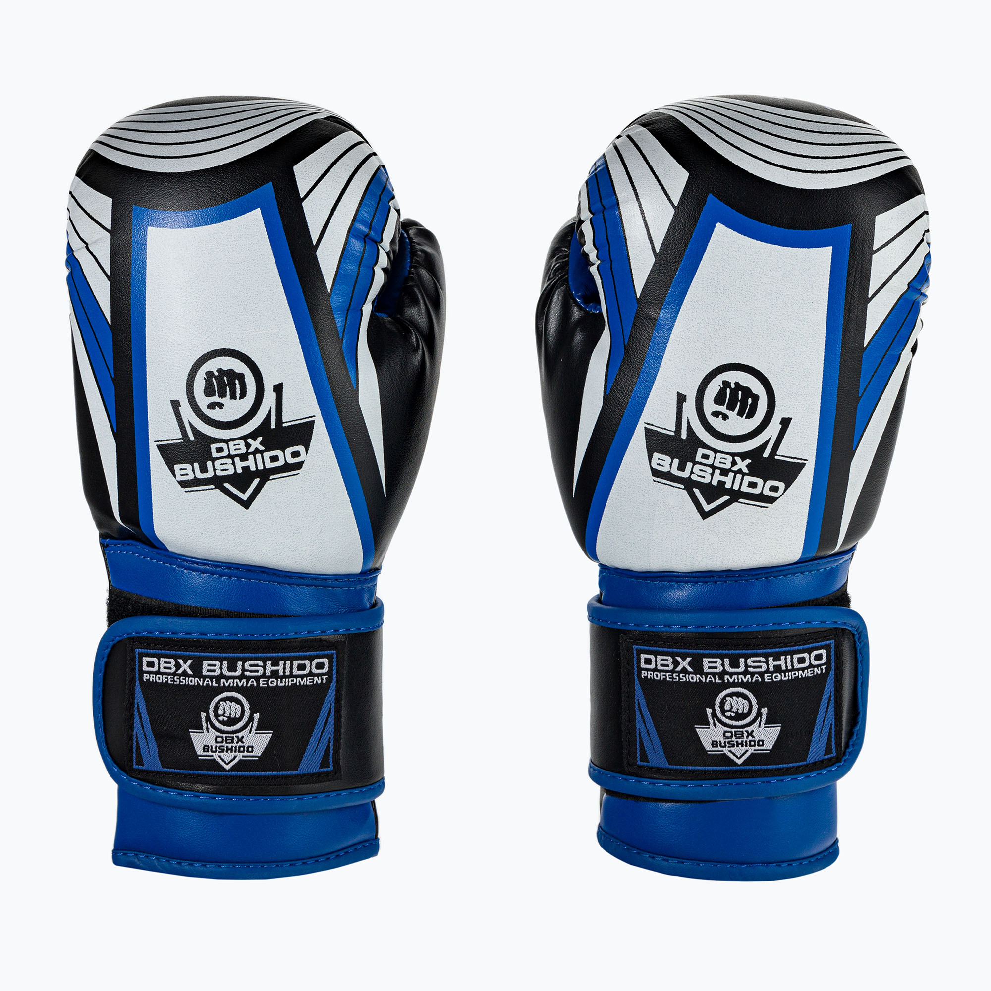 Bushido gyermek bokszkesztyű ARB-407v1 kék. Méret: 6 oz