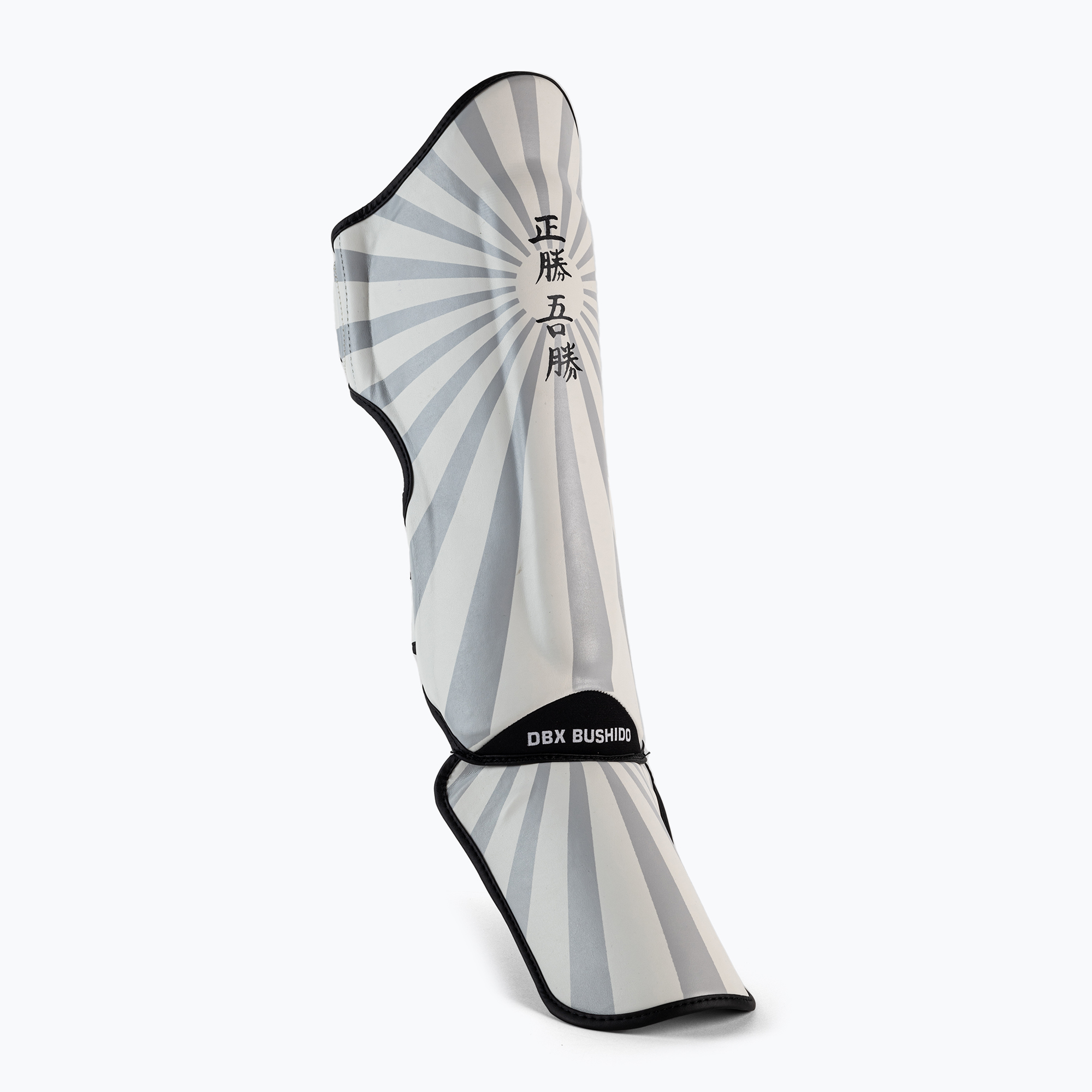 Bushido Japan  sípcsont-, lábszár- és lábfejvédő fehér Sp-10V3-XL. Méret: XL