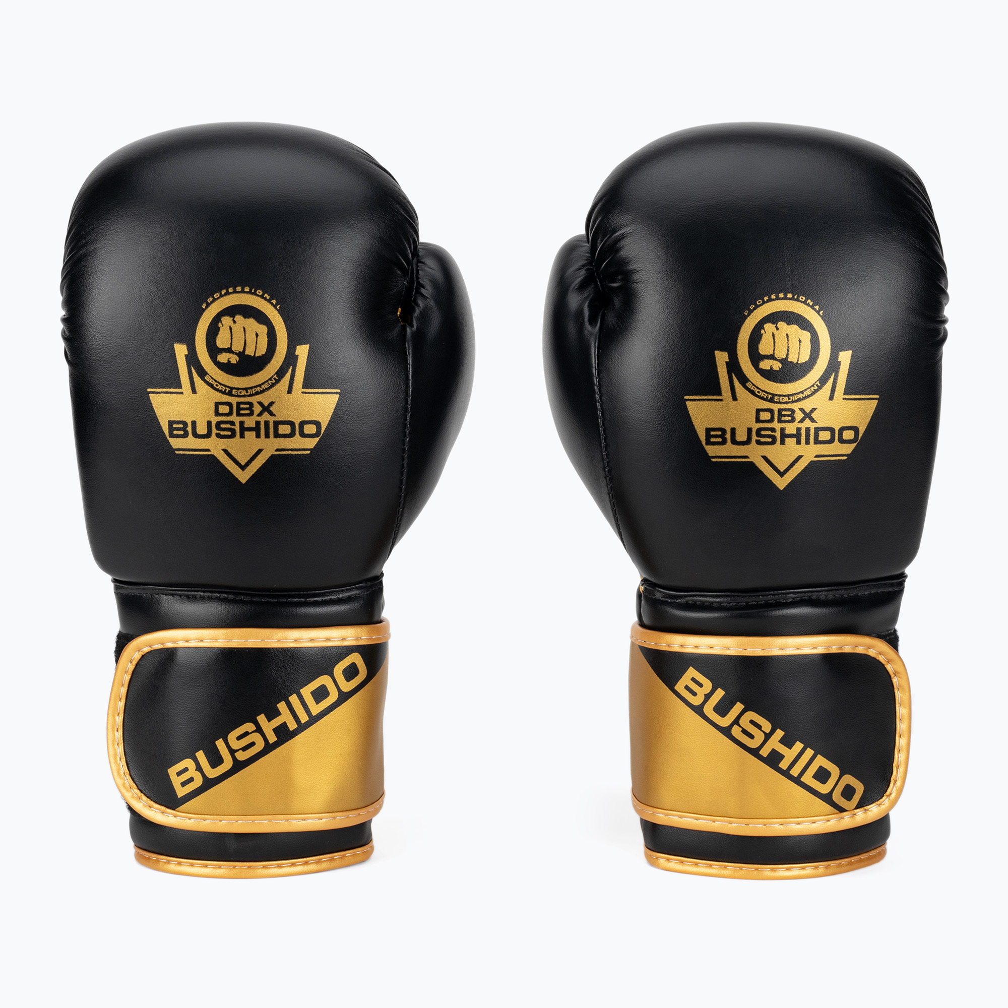 DBX BUSHIDO B-2v10 fekete-arany bokszkesztyű. Méret: 10 oz