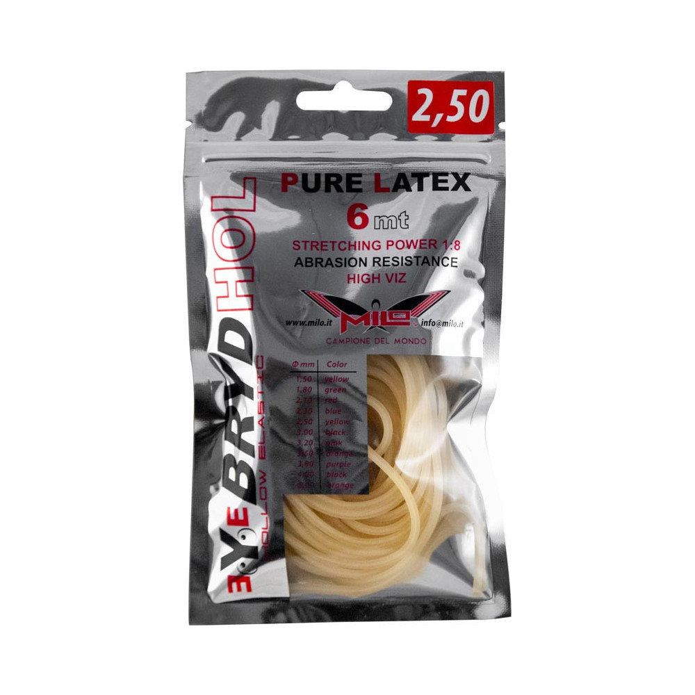 35%-kal olcsóbban.  Milo Blank Eyebrydhol rúd lengéscsillapító 6m sárga 606VV0100 D02. Méret: 2.5 mm