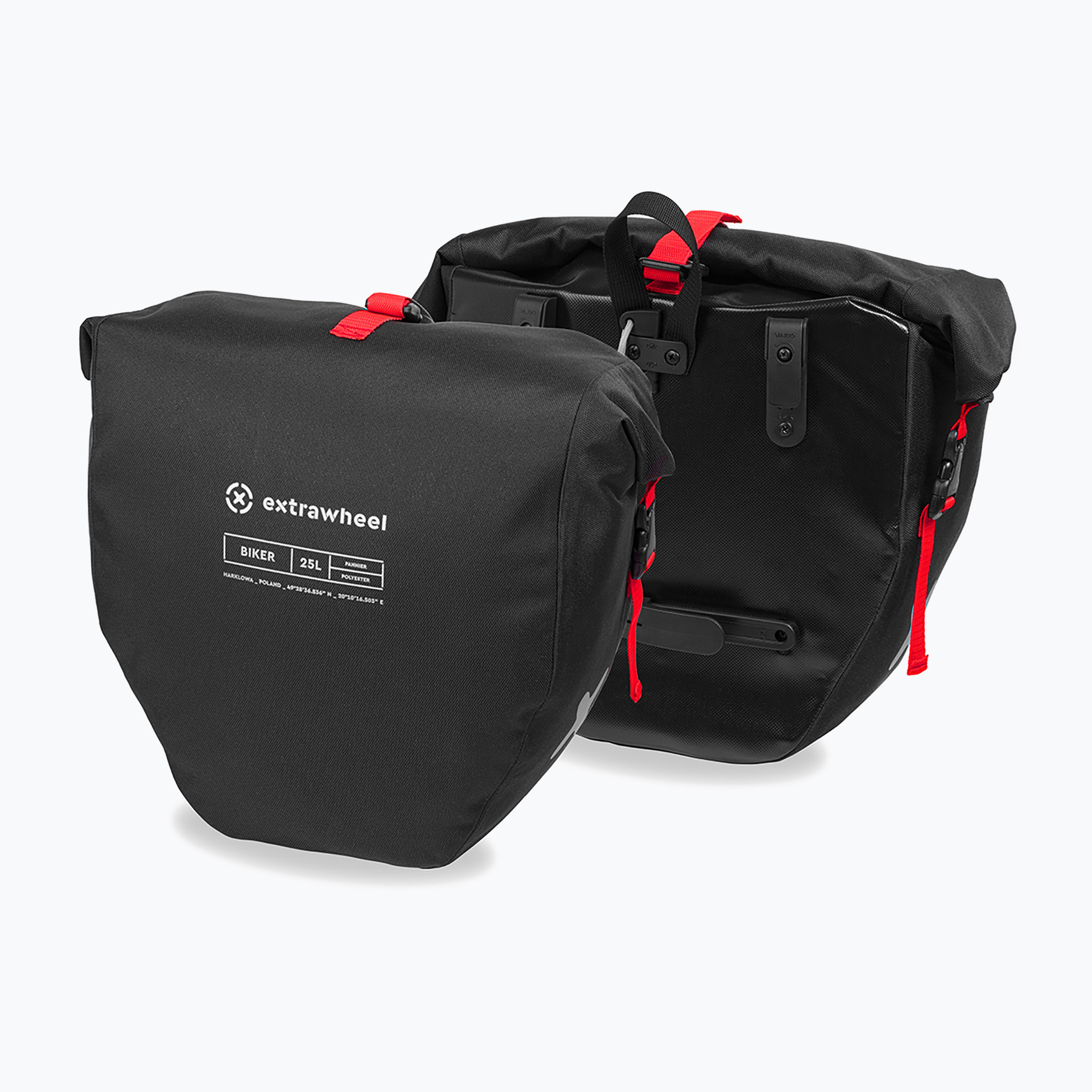 Biker csomagtartók Extrawheel Biker fekete E0098. Méret: 50 l
