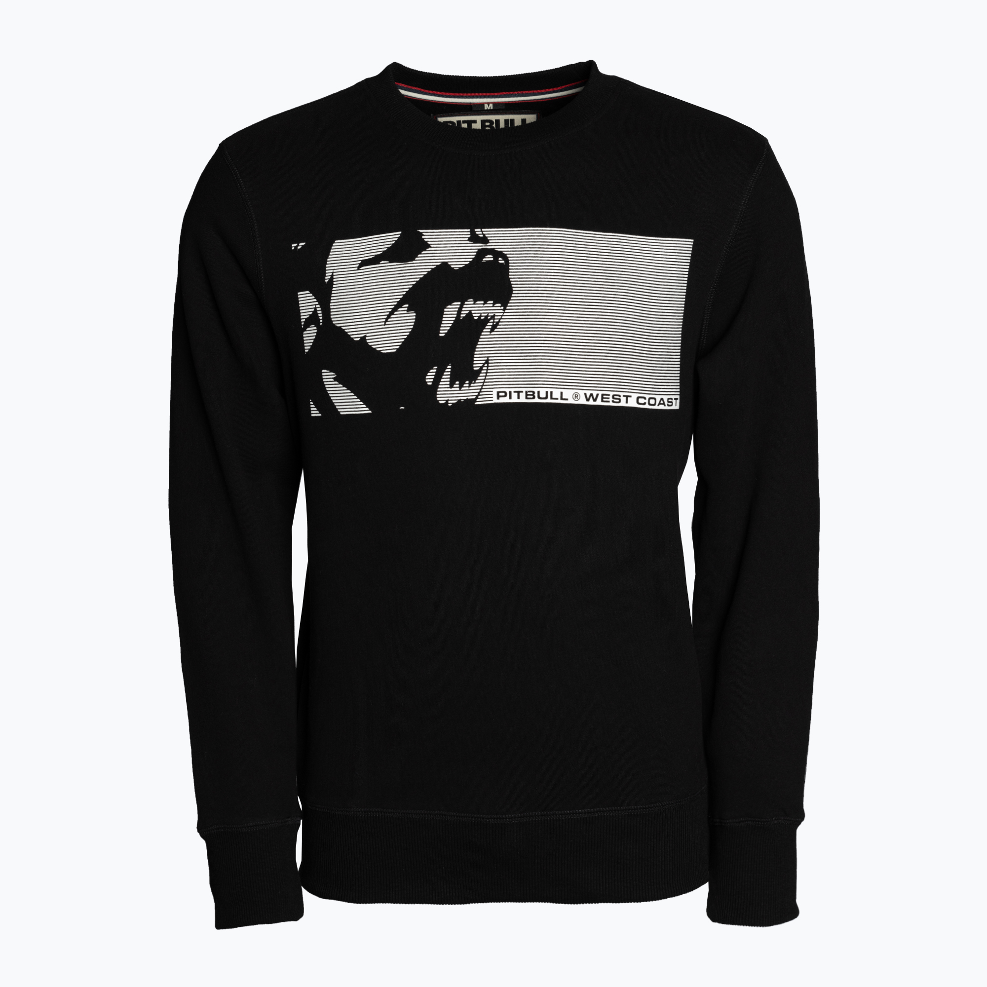 10%-kal olcsóbban.  Férfi pulóver Pitbull West Coast Crewneck Raster Dog black. Méret: S