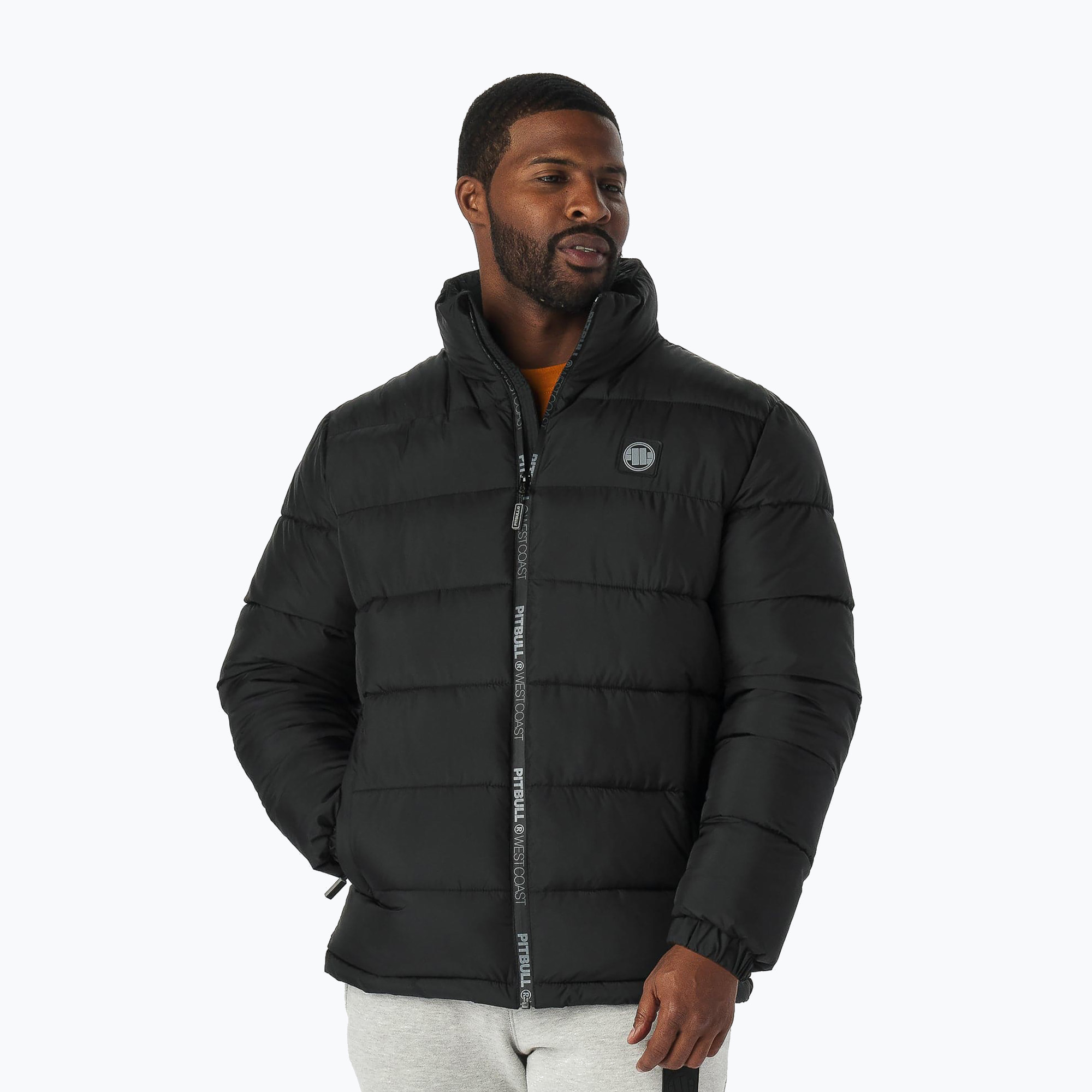 10%-kal olcsóbban.  Férfi téli kabát Pitbull West Coast Boxford Quilted black. Méret: S