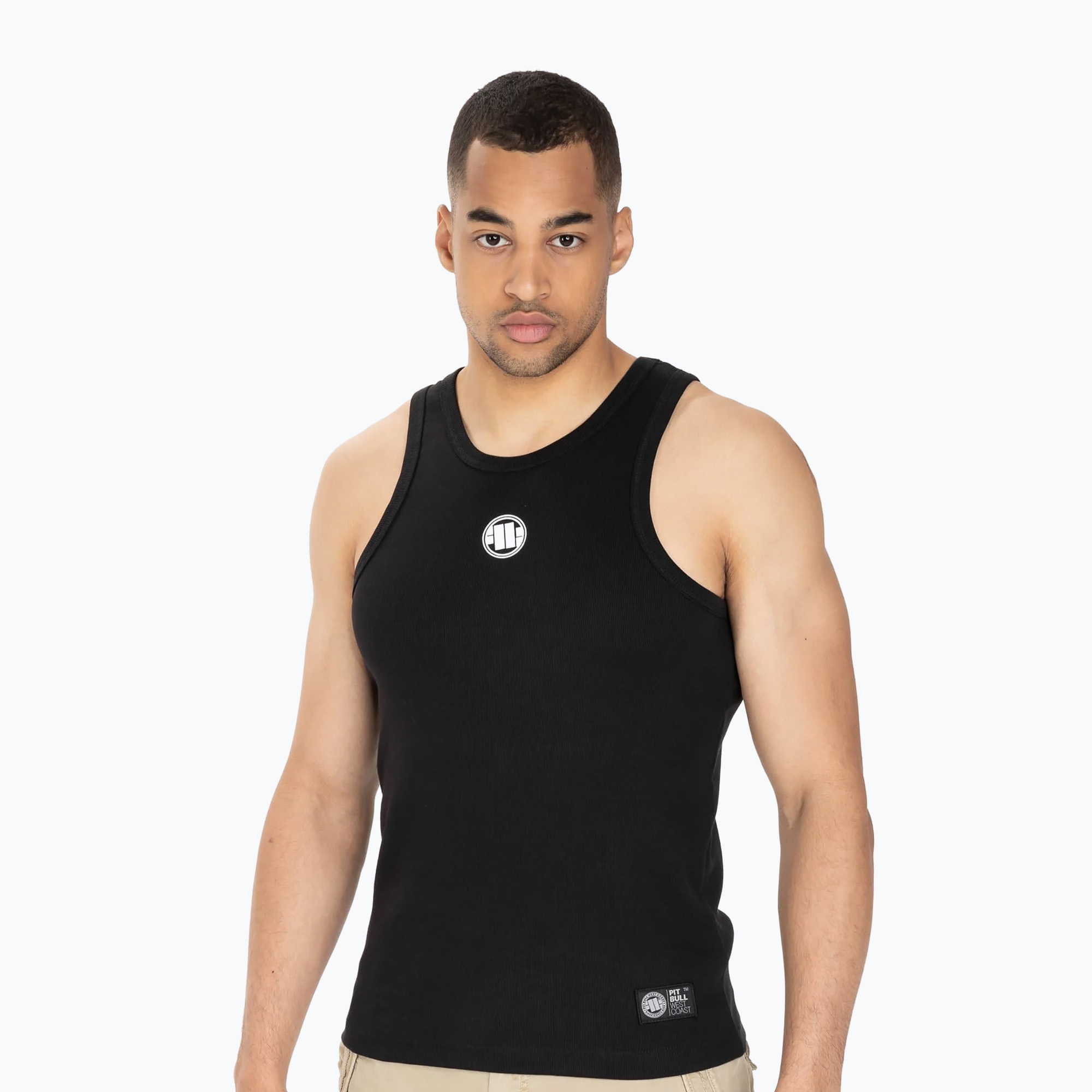 15%-kal olcsóbban.  Férfi tank top Pitbull West Coast Tank Top Small Logo black. Méret: XXL
