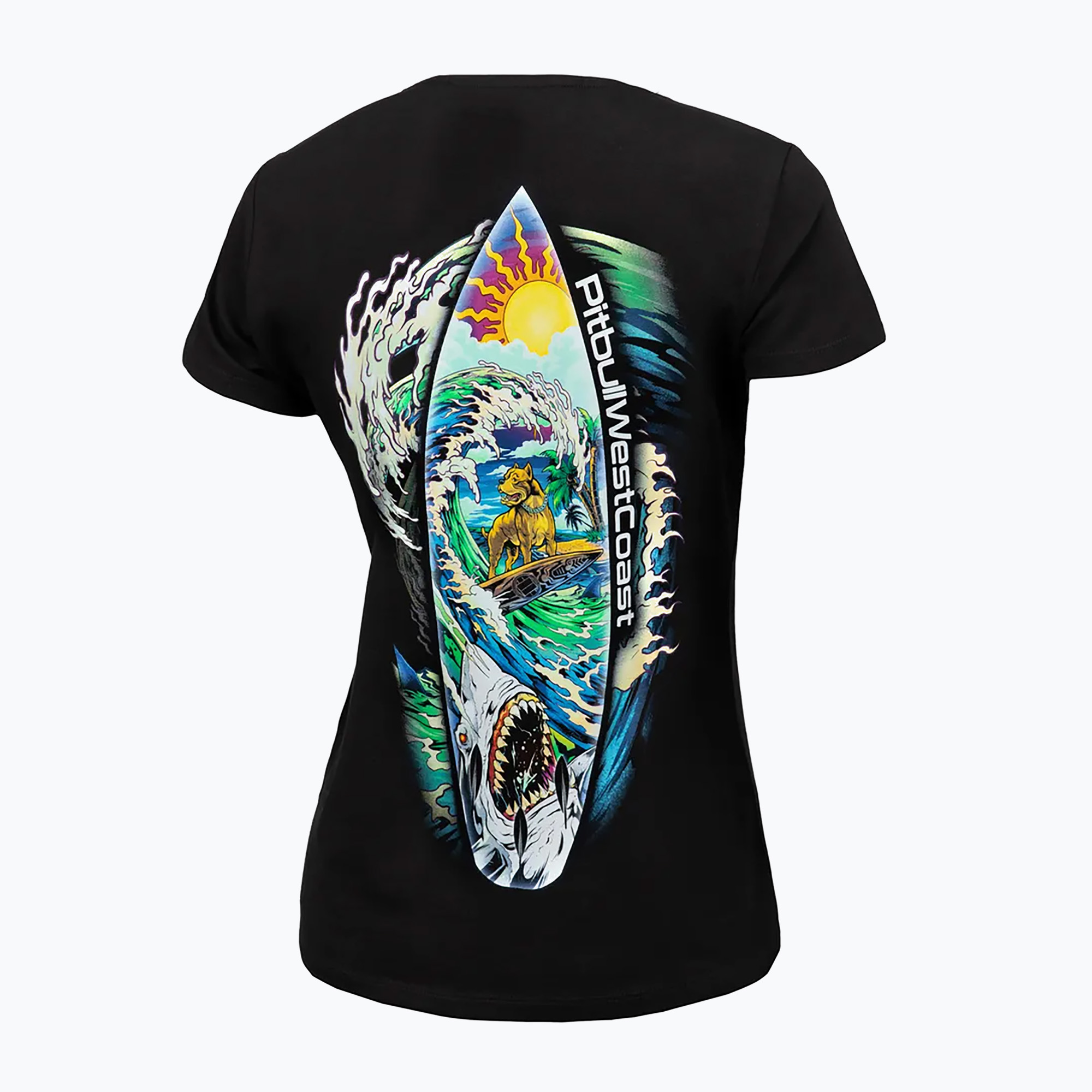 15%-kal olcsóbban.  Női póló Pitbull West Coast Camino black. Méret: S