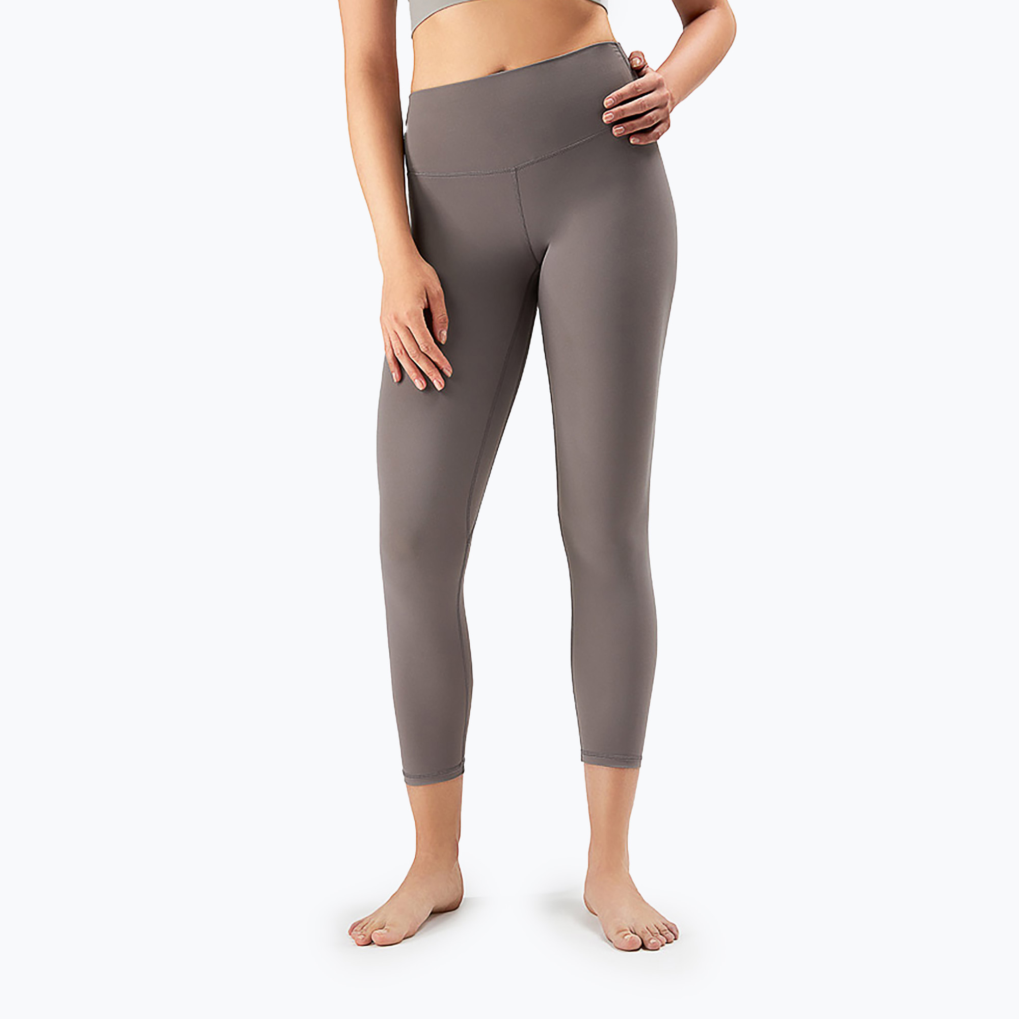 15%-kal olcsóbban.  Női jóga leggings Joy in me szürke 7/8 801117. Méret: 32