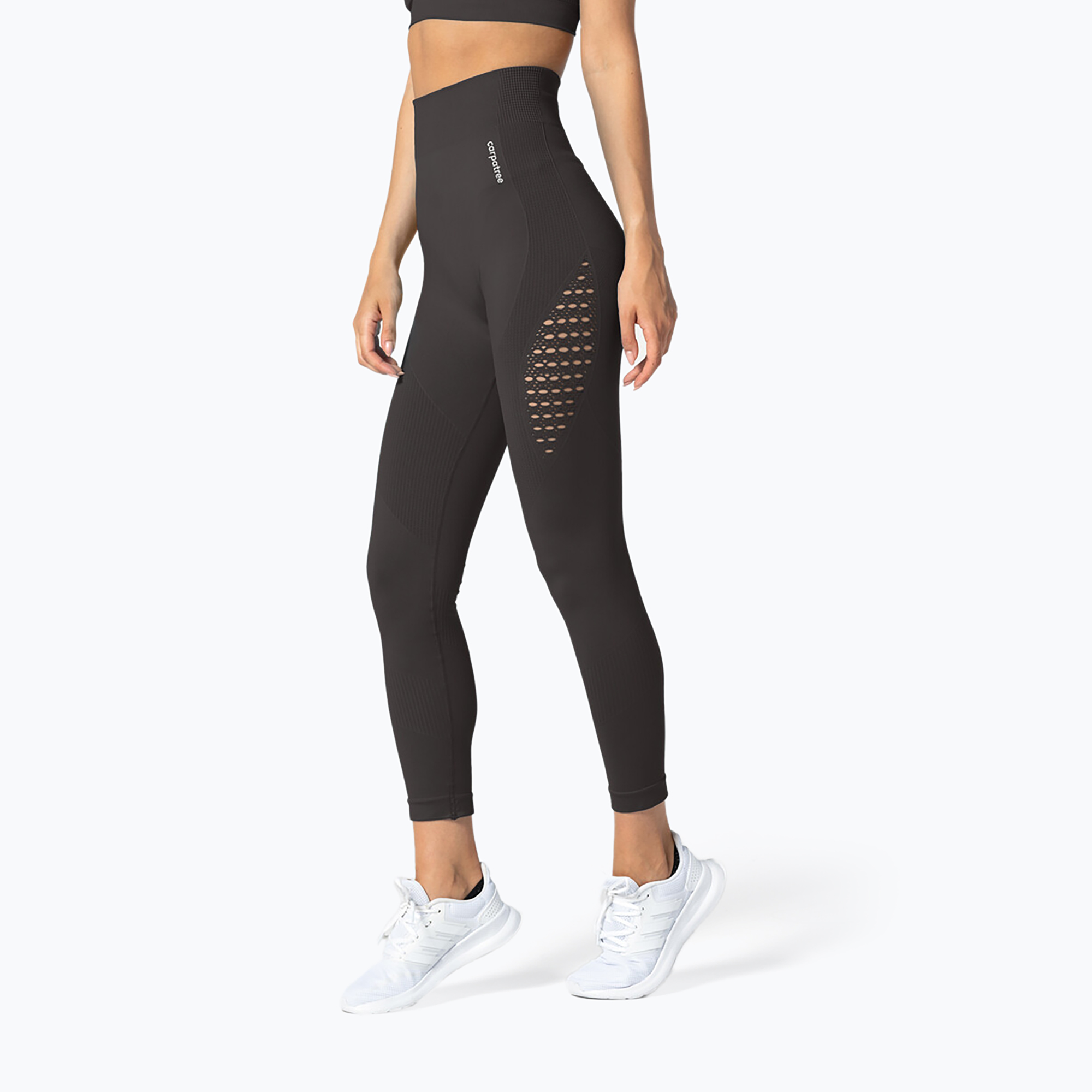 50%-kal olcsóbban.  Női varrás nélküli leggings Carpatree Phase Seamless grafit CP-PSL-GR. Méret: XS