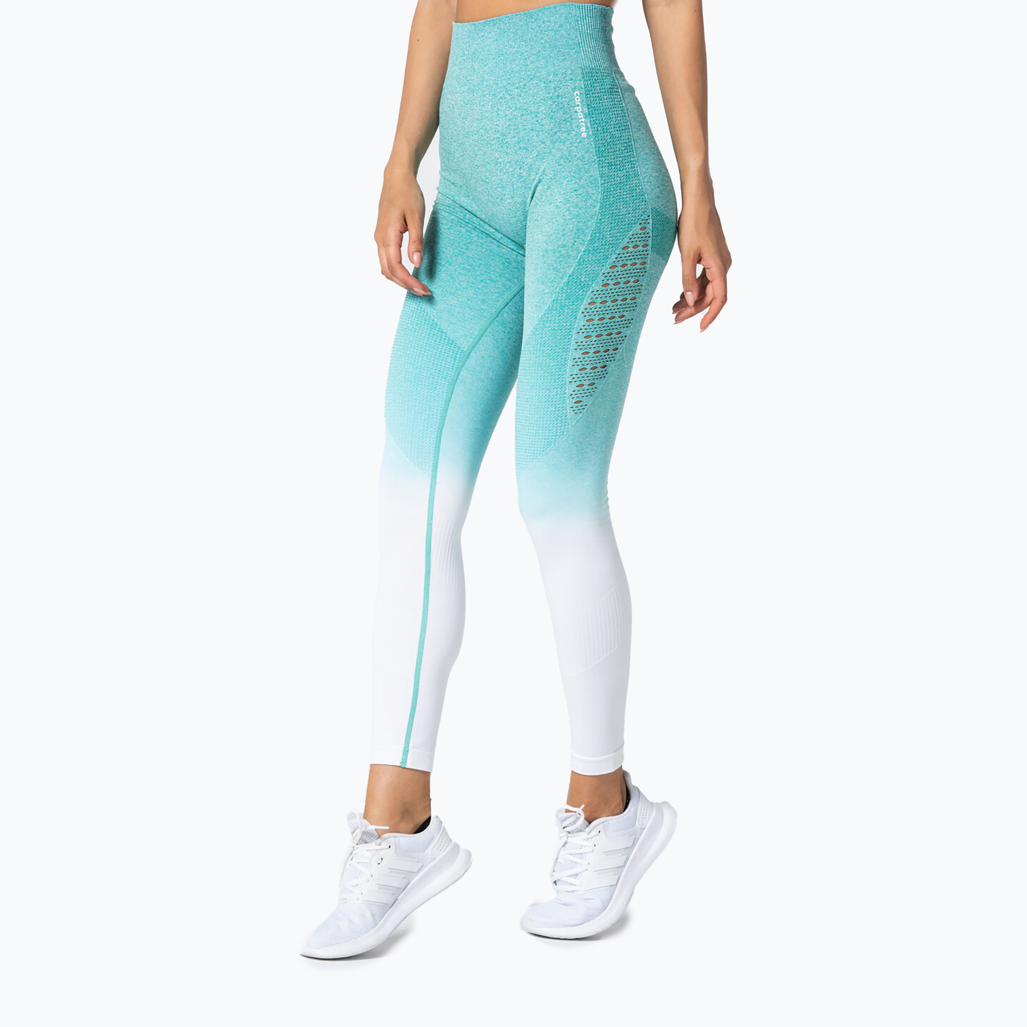 54%-kal olcsóbban.  Női Carpatree Phase Seamless leggings kék és fehér CP-PSL-TW. Méret: L