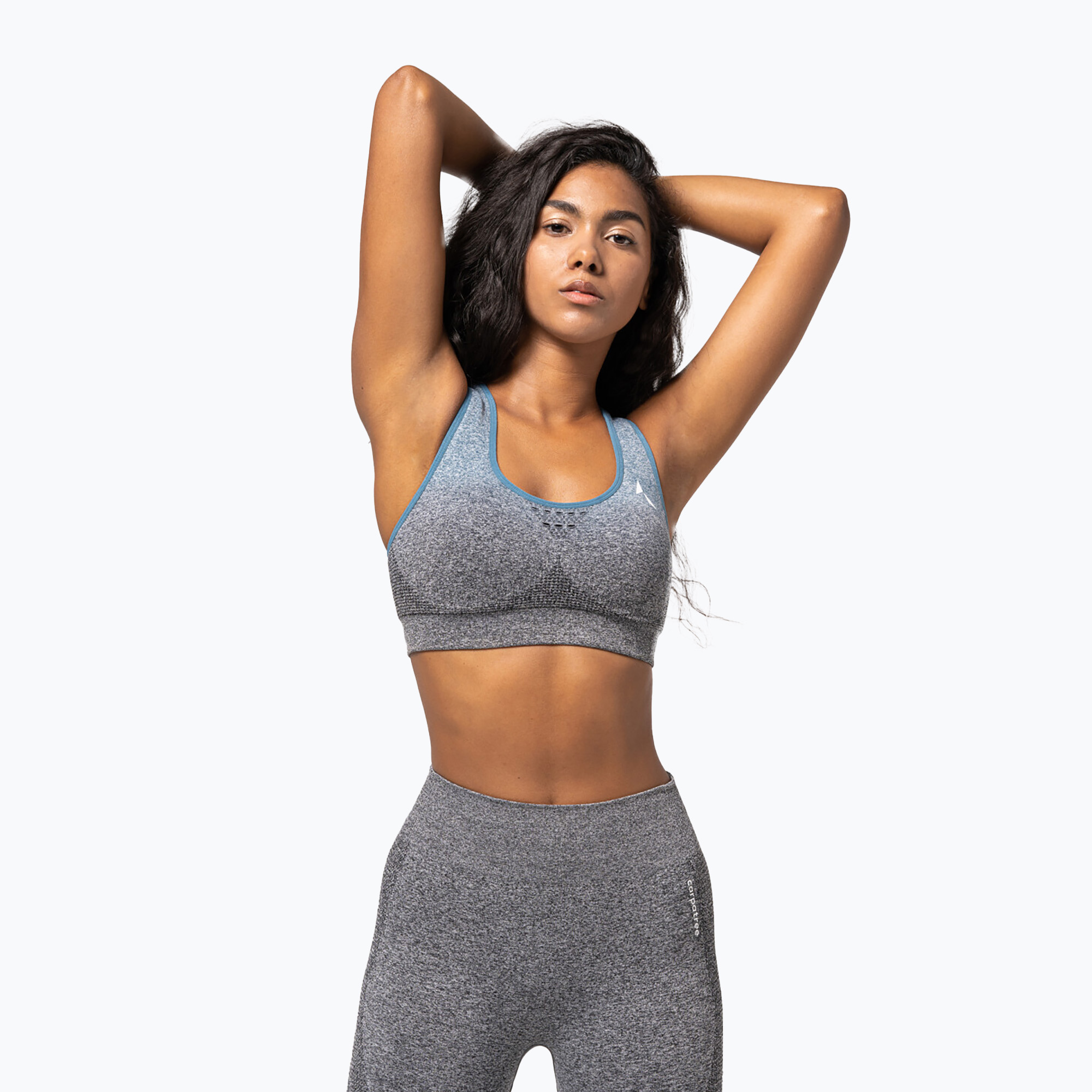 60%-kal olcsóbban.  Carpatree Phase Seamless szürke fitness melltartó CP-PSB-GN. Méret: L