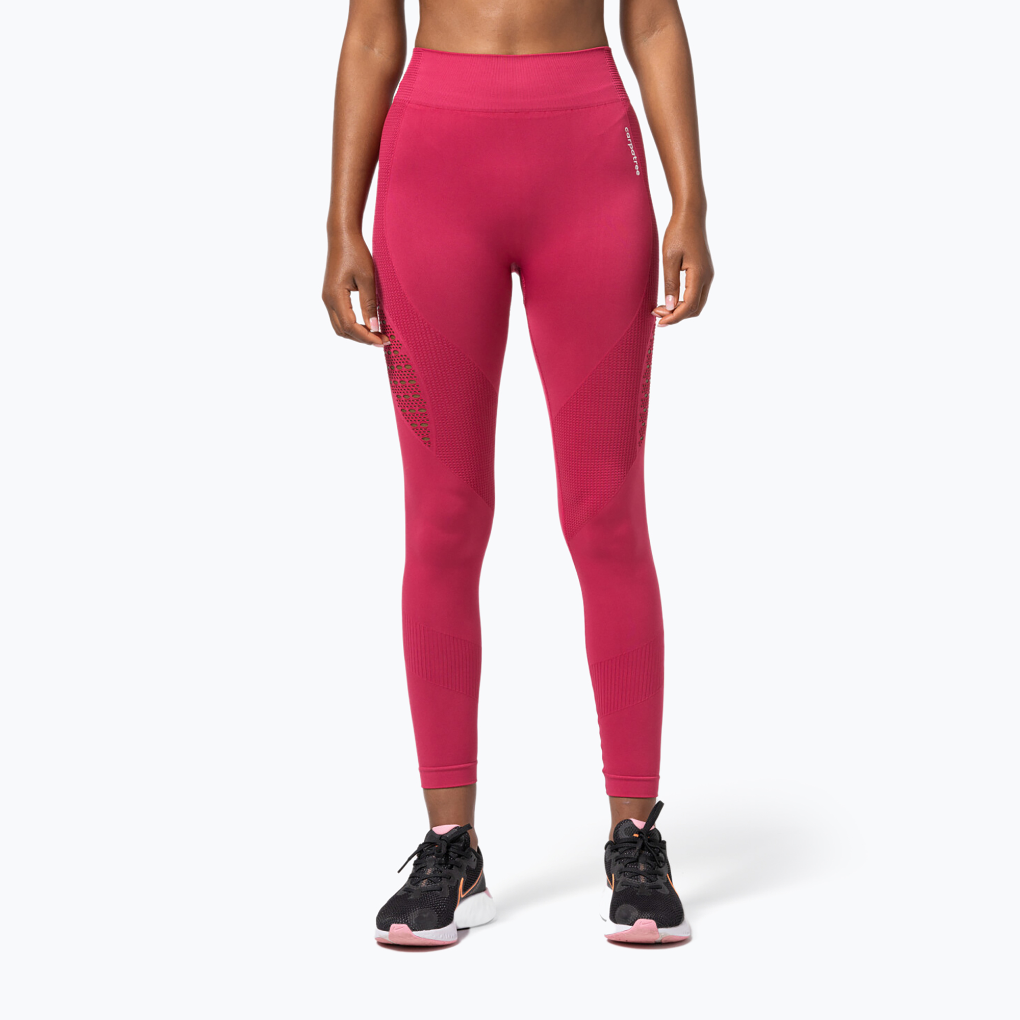 50%-kal olcsóbban.  Női varrás nélküli leggings Carpatree Phase Seamless piros CP-PSL-RA. Méret: XS