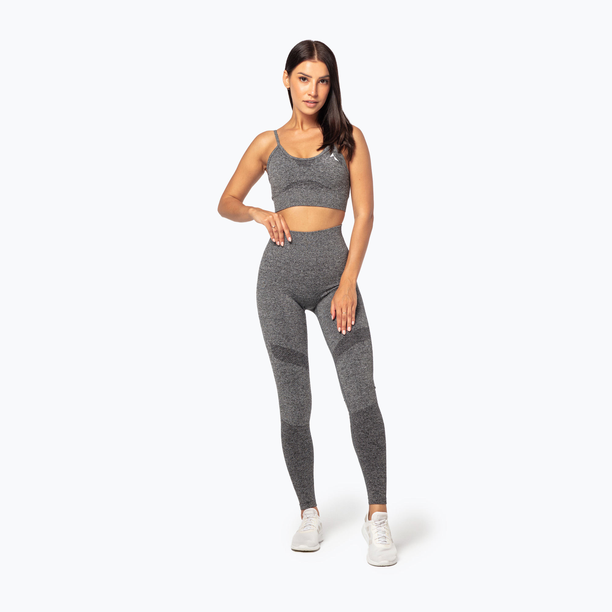 37%-kal olcsóbban.  Női edző leggings Carpatree Vibe Seamless szürke/melange szürke/melange. Méret: XS