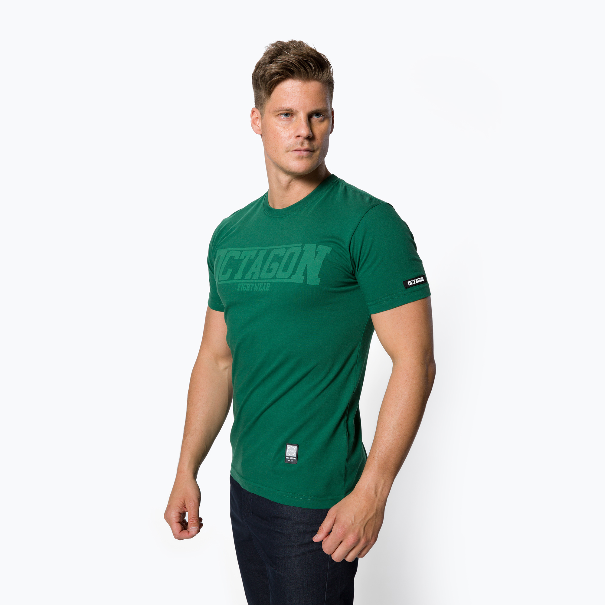 24%-kal olcsóbban.  Férfi Octagon Fight Wear póló zöld. Méret: S