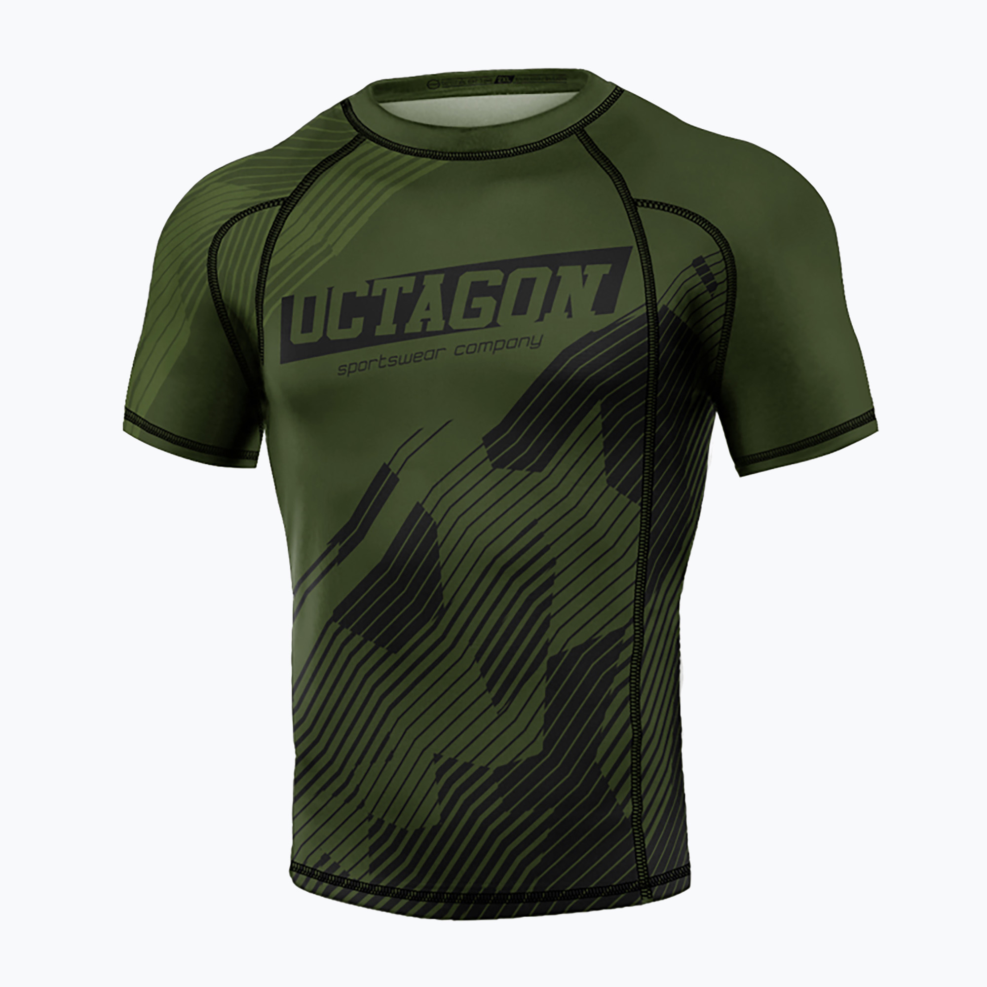 15%-kal olcsóbban.  Férfi Octagon Broken Line Premium khaki színű mellényvédő. Méret: M