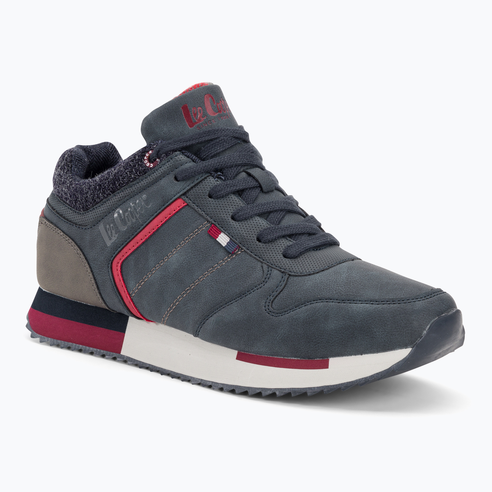 30%-kal olcsóbban.  Férfi cipő Lee Cooper LCJ-21-29-0642 navy/camel