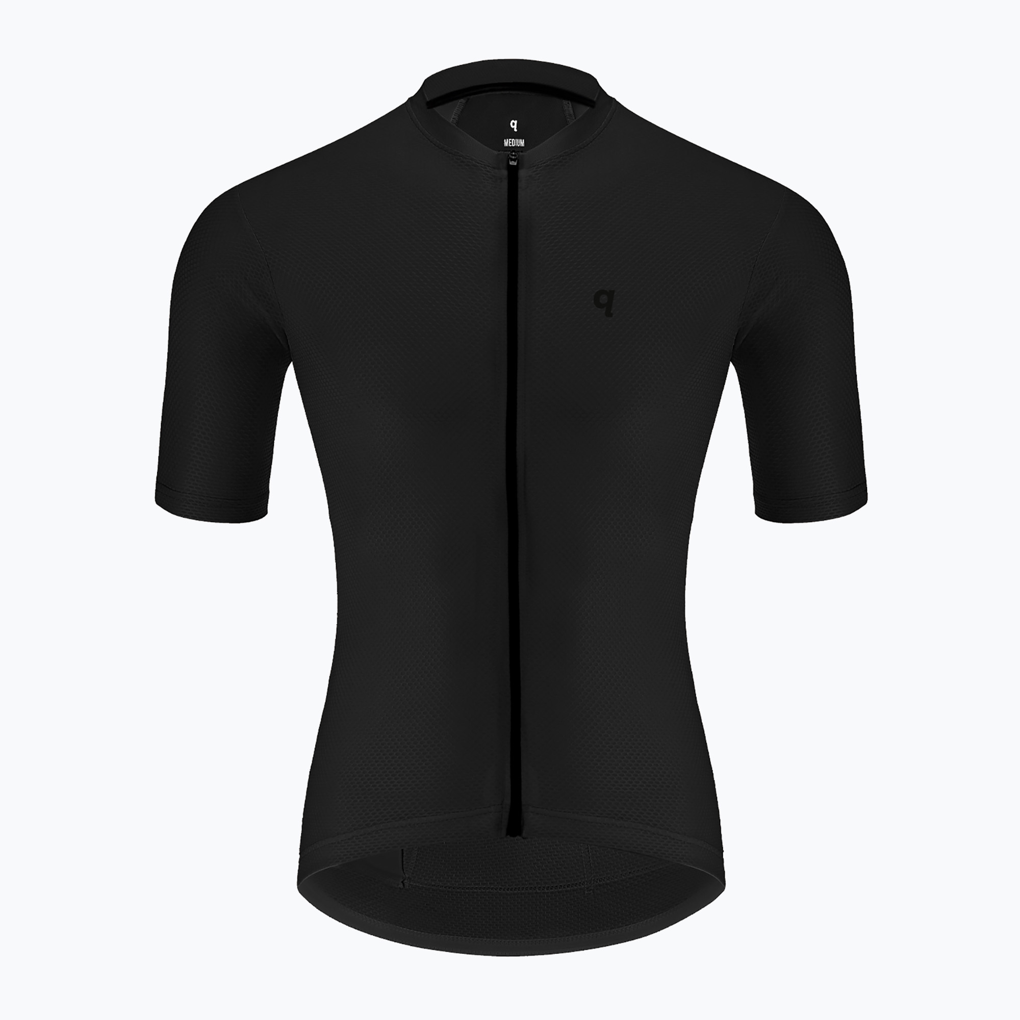 Férfi kerékpáros mez Quest Superfly black. Méret: M