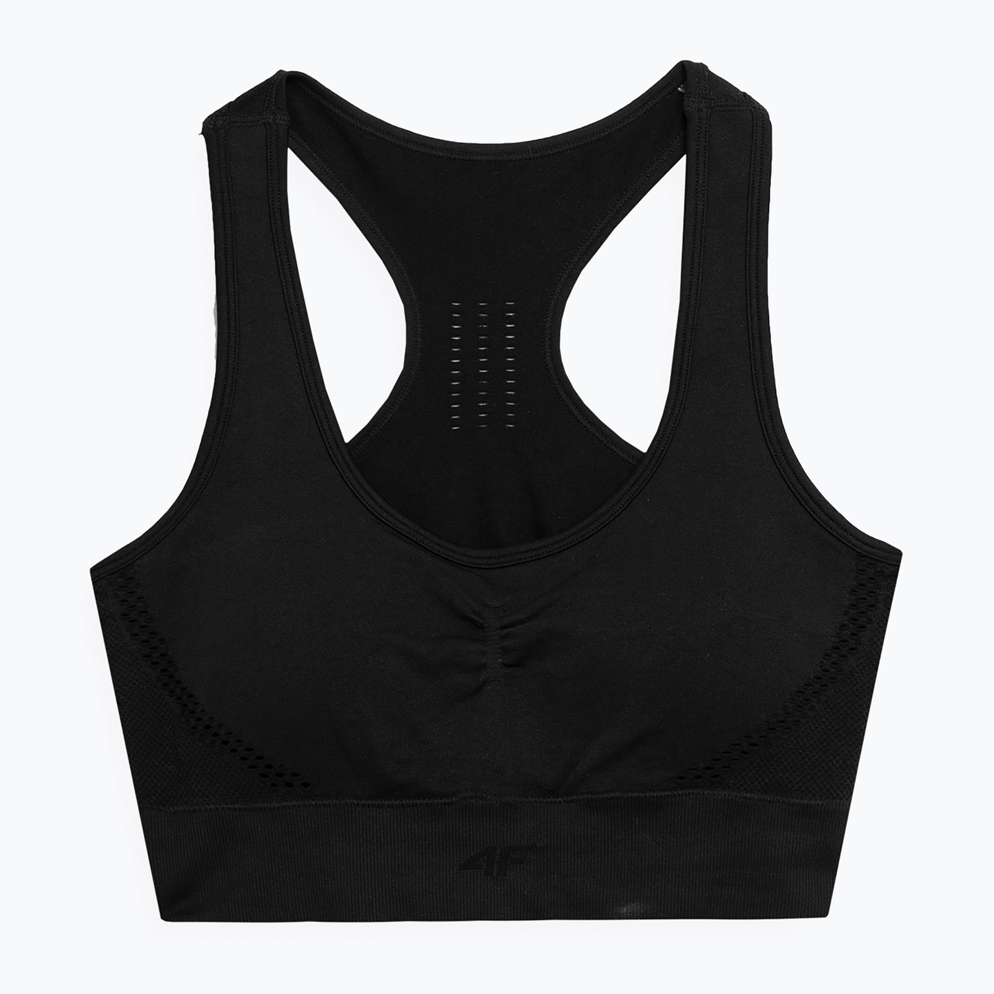 44%-kal olcsóbban.  Női fitnesz melltartó 4F fekete 4FSS23USBAF037-20S. Méret: XS-S