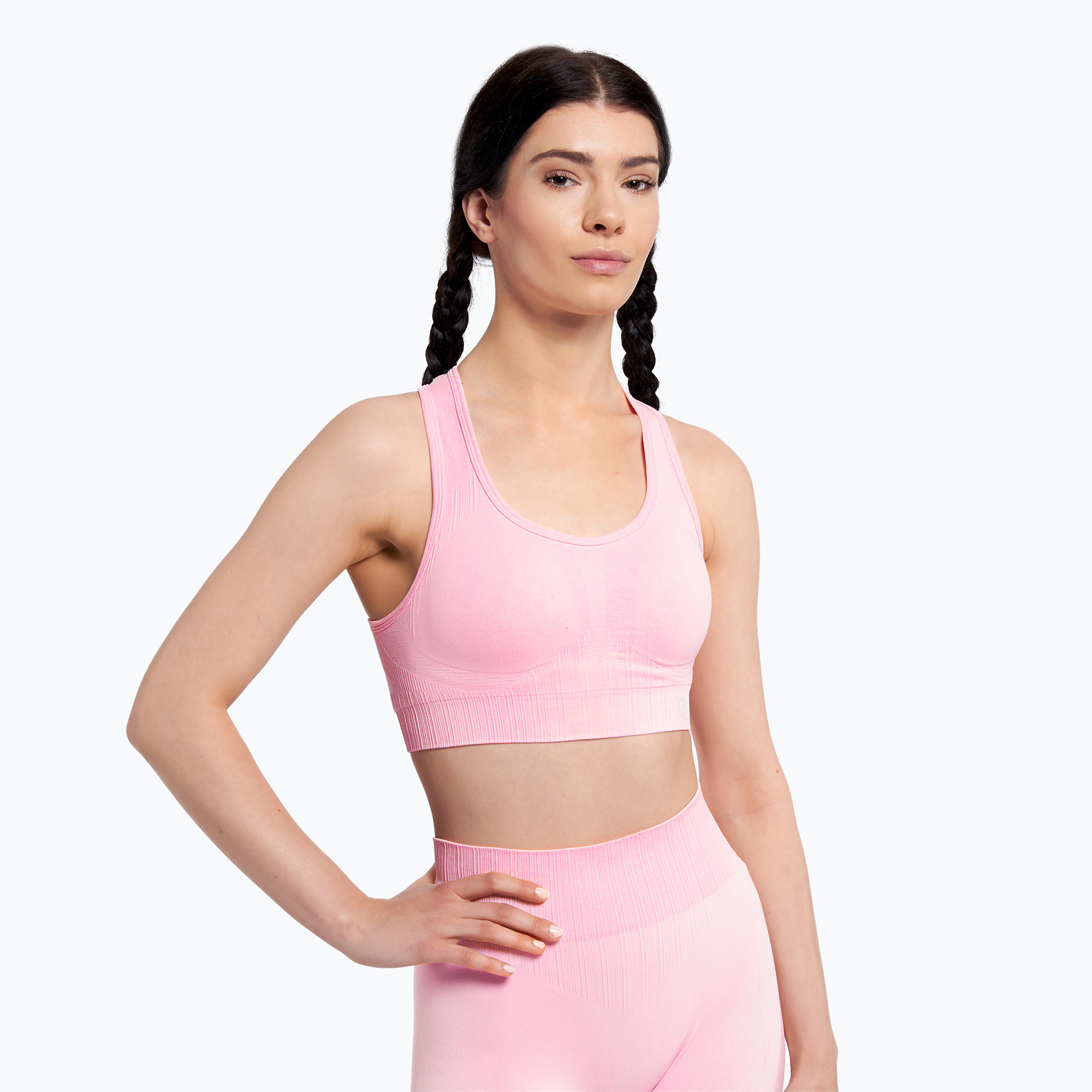 15%-kal olcsóbban.  Gym Glamour Push Up Candy Pink 409 fitnesz melltartó. Méret: S