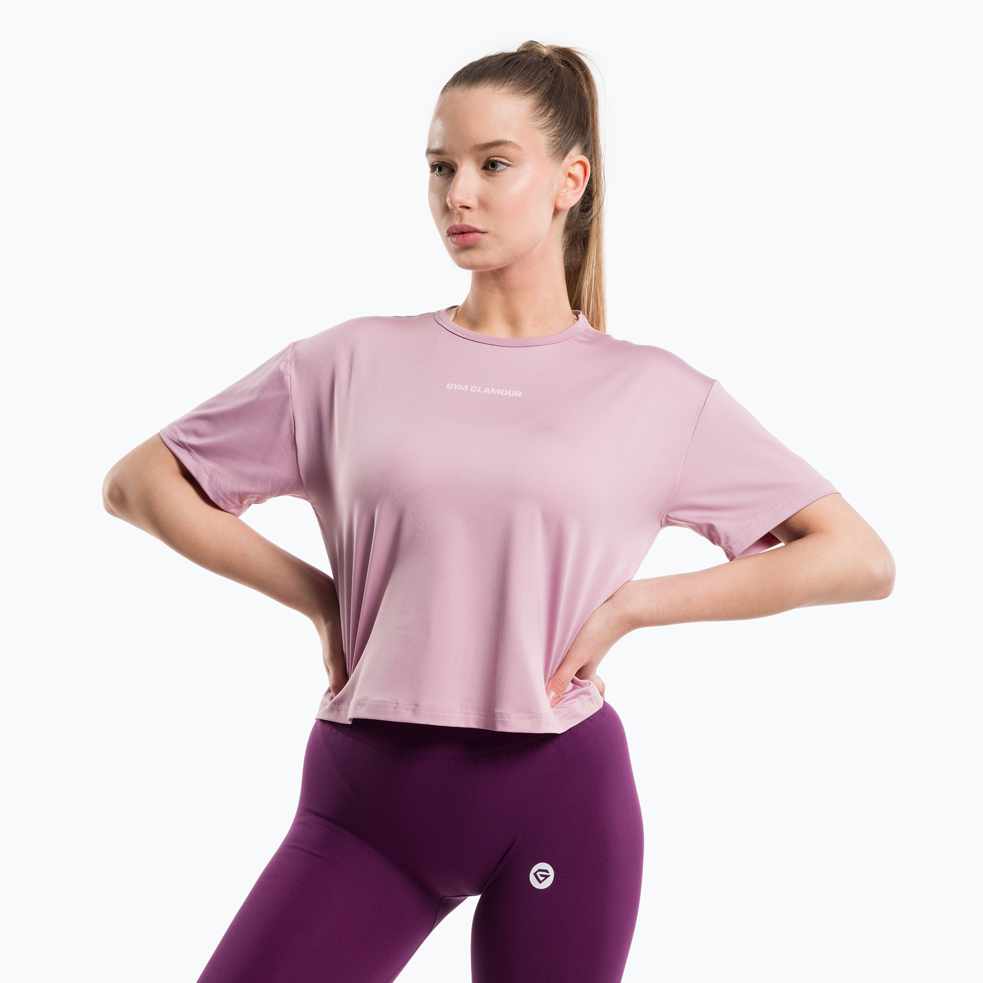 15%-kal olcsóbban.  Női tréning póló Gym Glamour Sport Pink 426. Méret: S