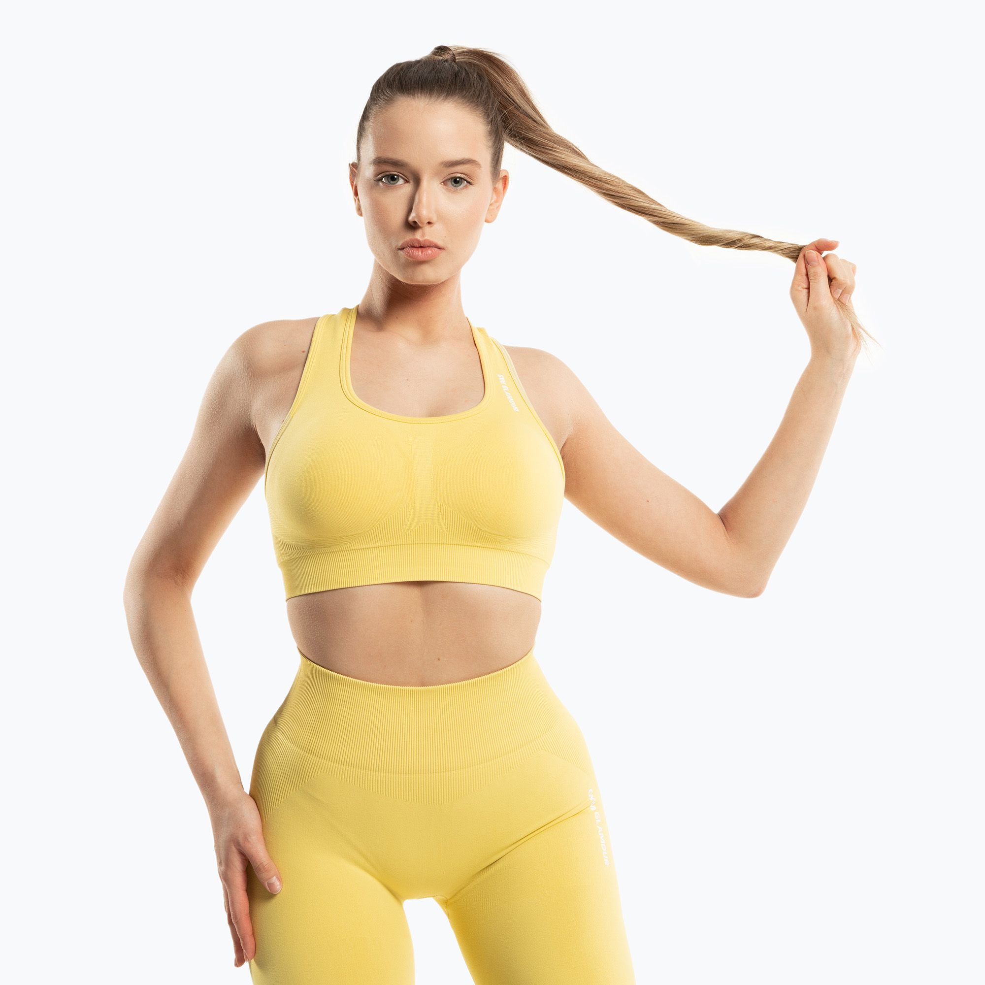 15%-kal olcsóbban.  Gym Glamour Compress Golden Hour fitness melltartó 459. Méret: L